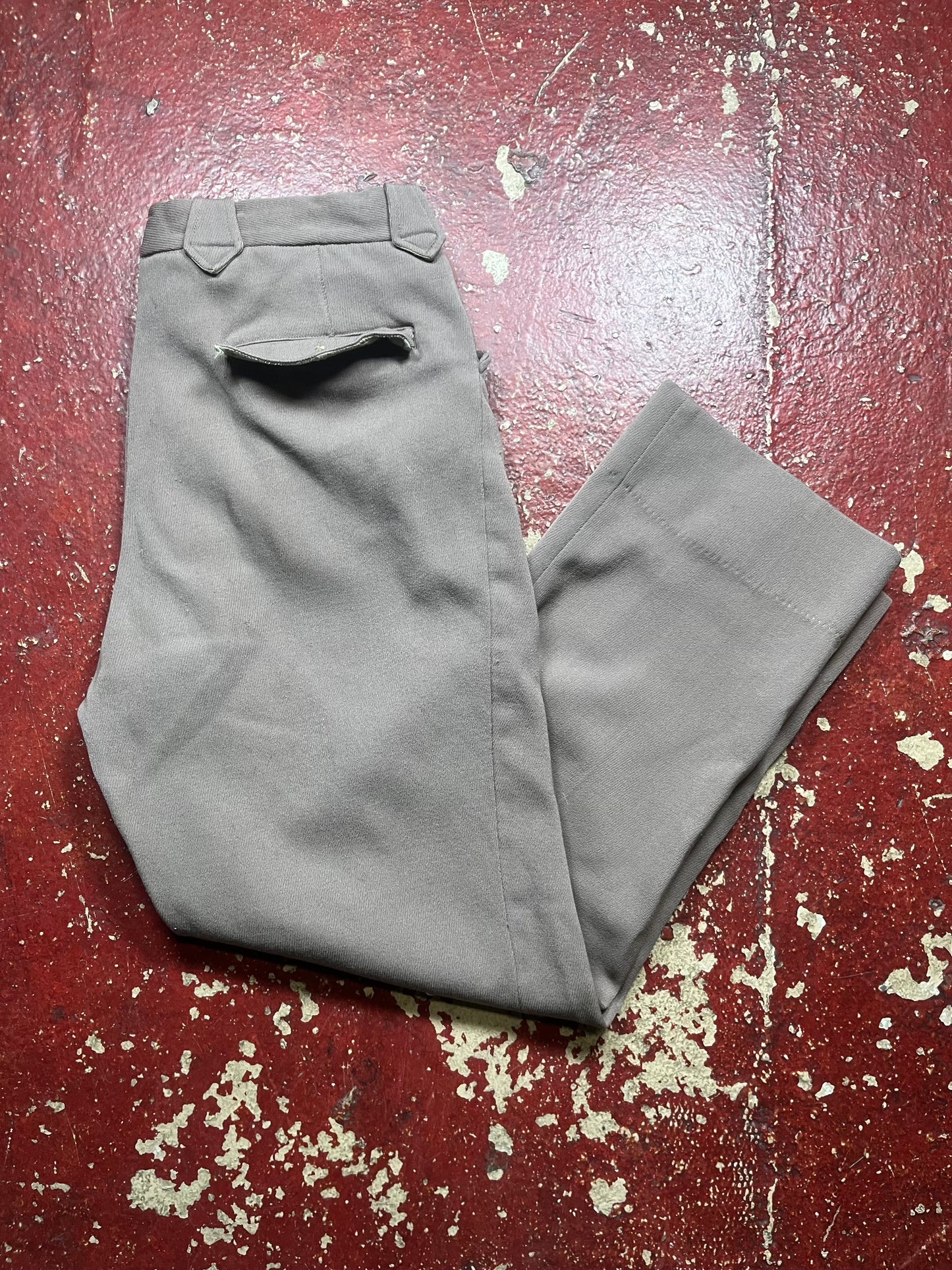 50s Saddle Sturdy Western Gabardine Pants