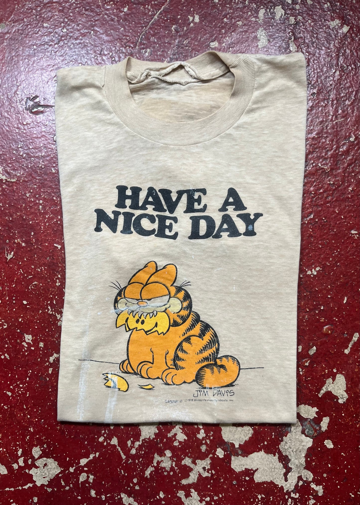 1978 Garfield “Have A Nice Day” Tee