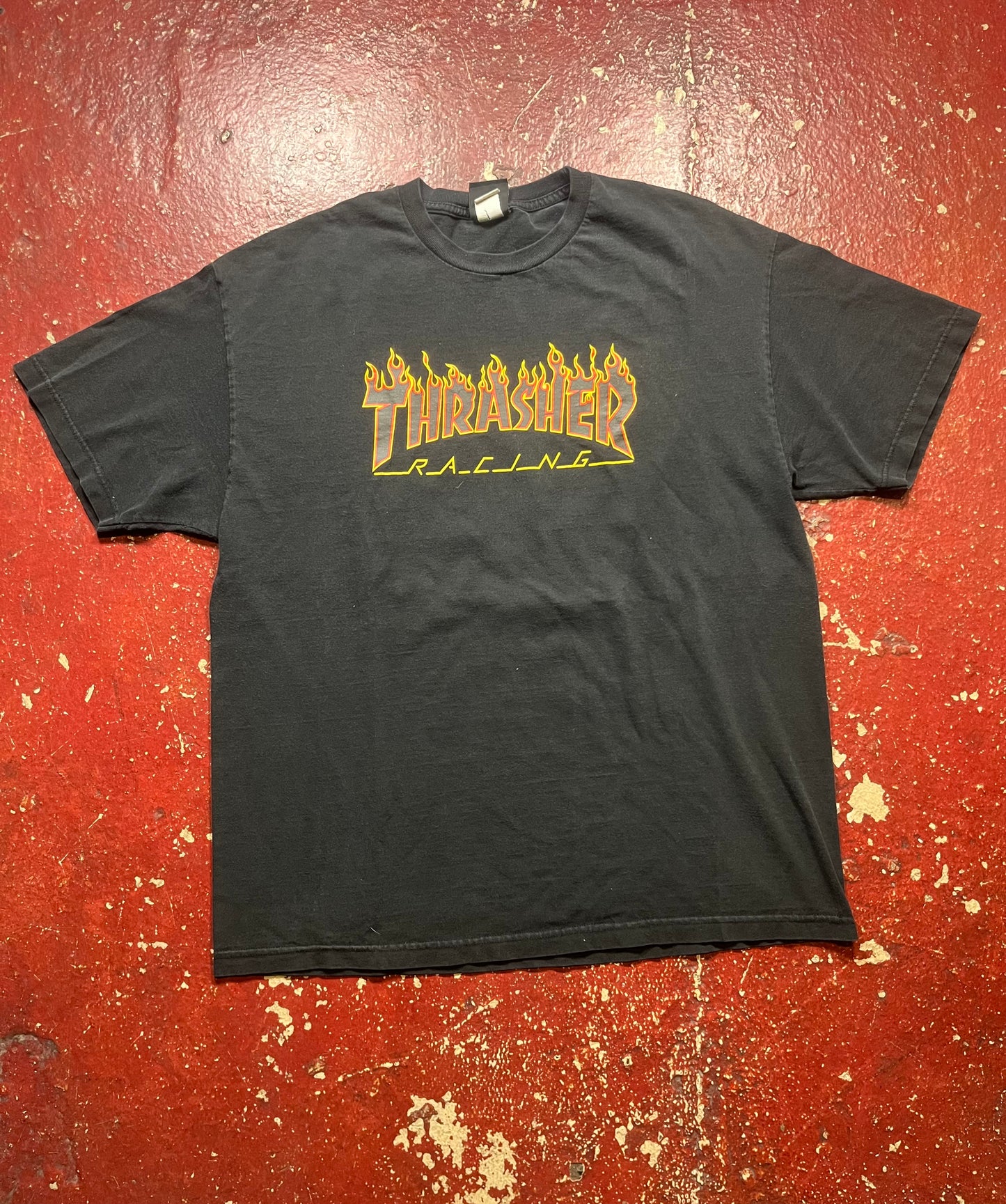 90s/00s Thrasher Racing Staff Tee