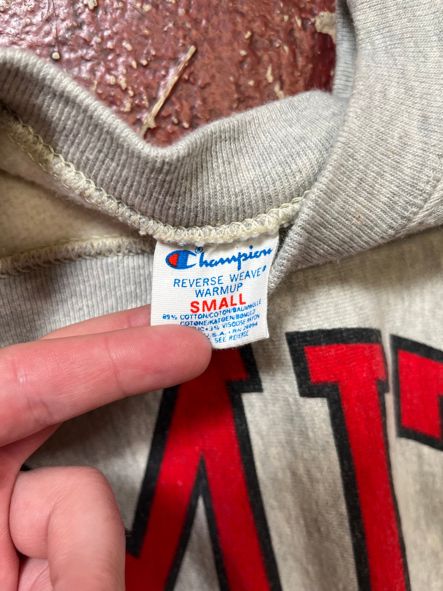 80s Champion Reverse Weave MIT Crewneck