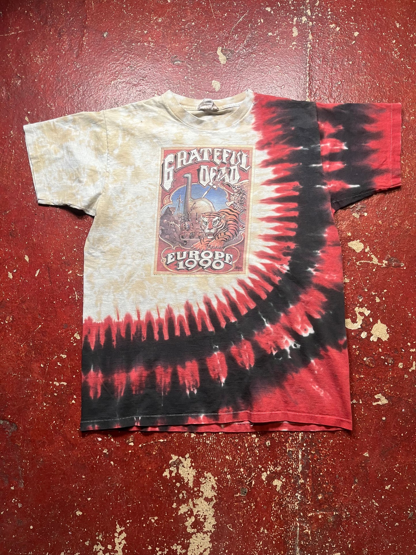 1990 Grateful Dead Europe Tee