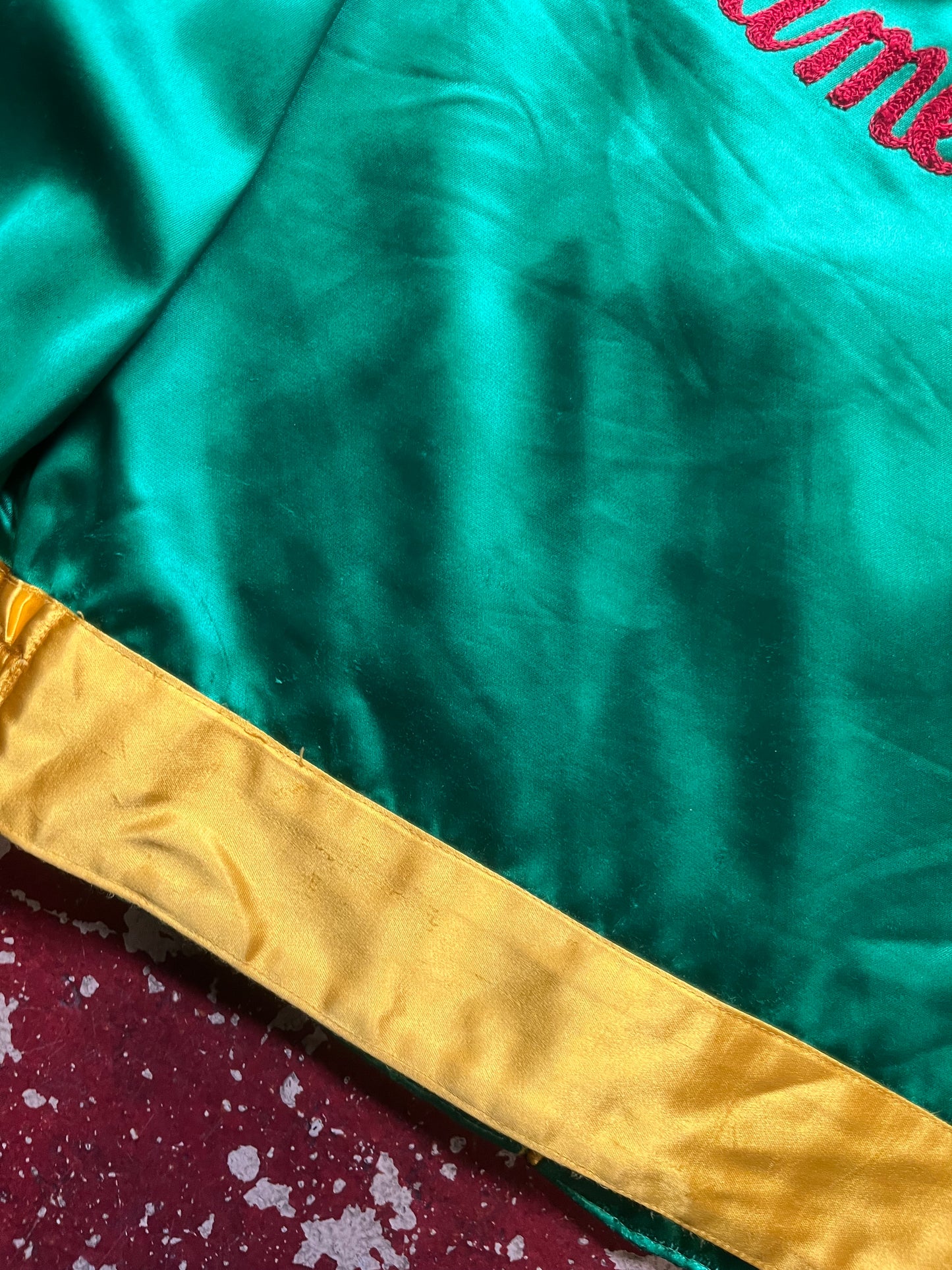 50s Gabardine El Zagal Bowling Jacket