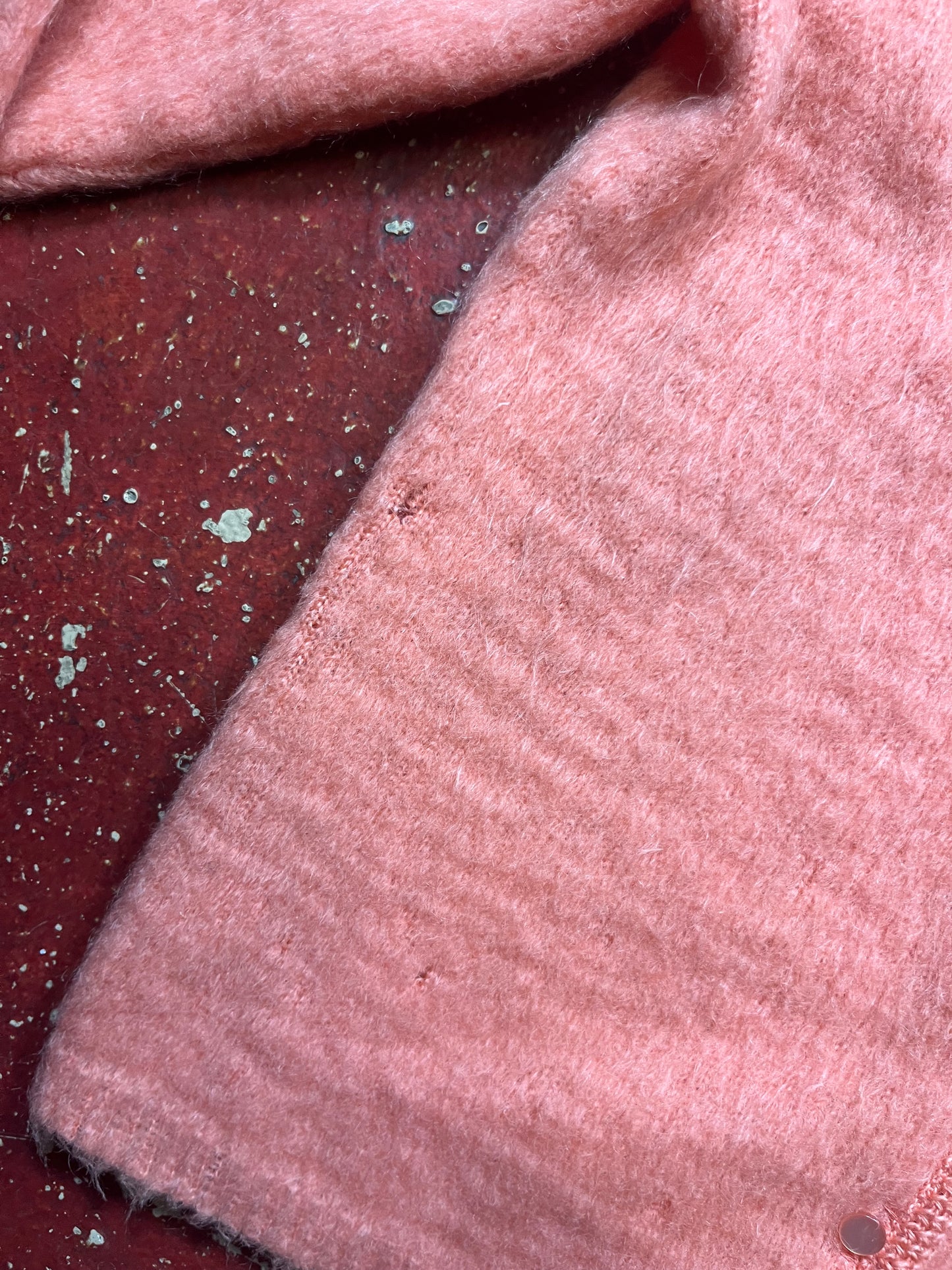 60s Jantzen Pink Mohair Cardigan
