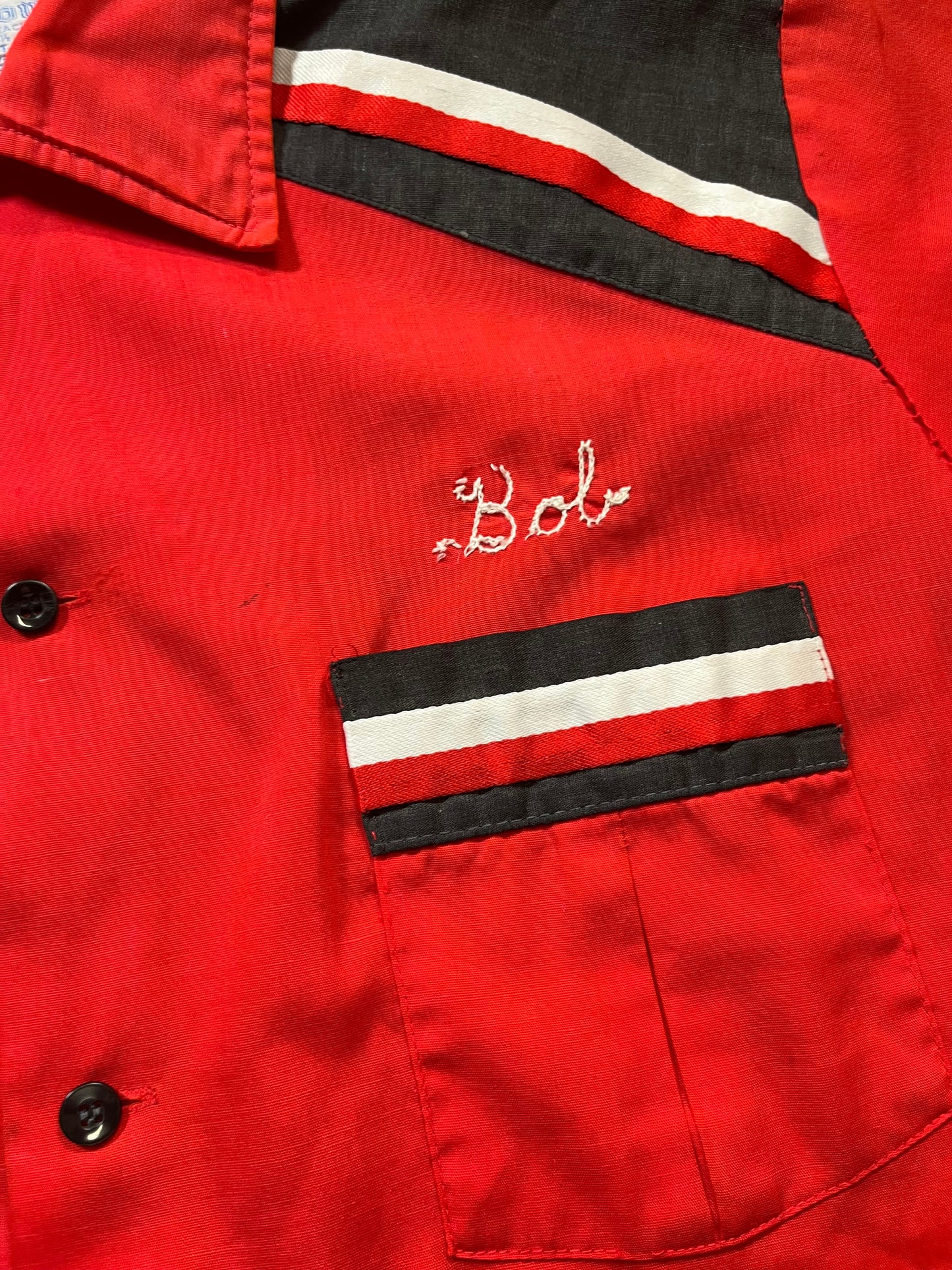 70s Hilton Burger & Beer Bowling Shirt