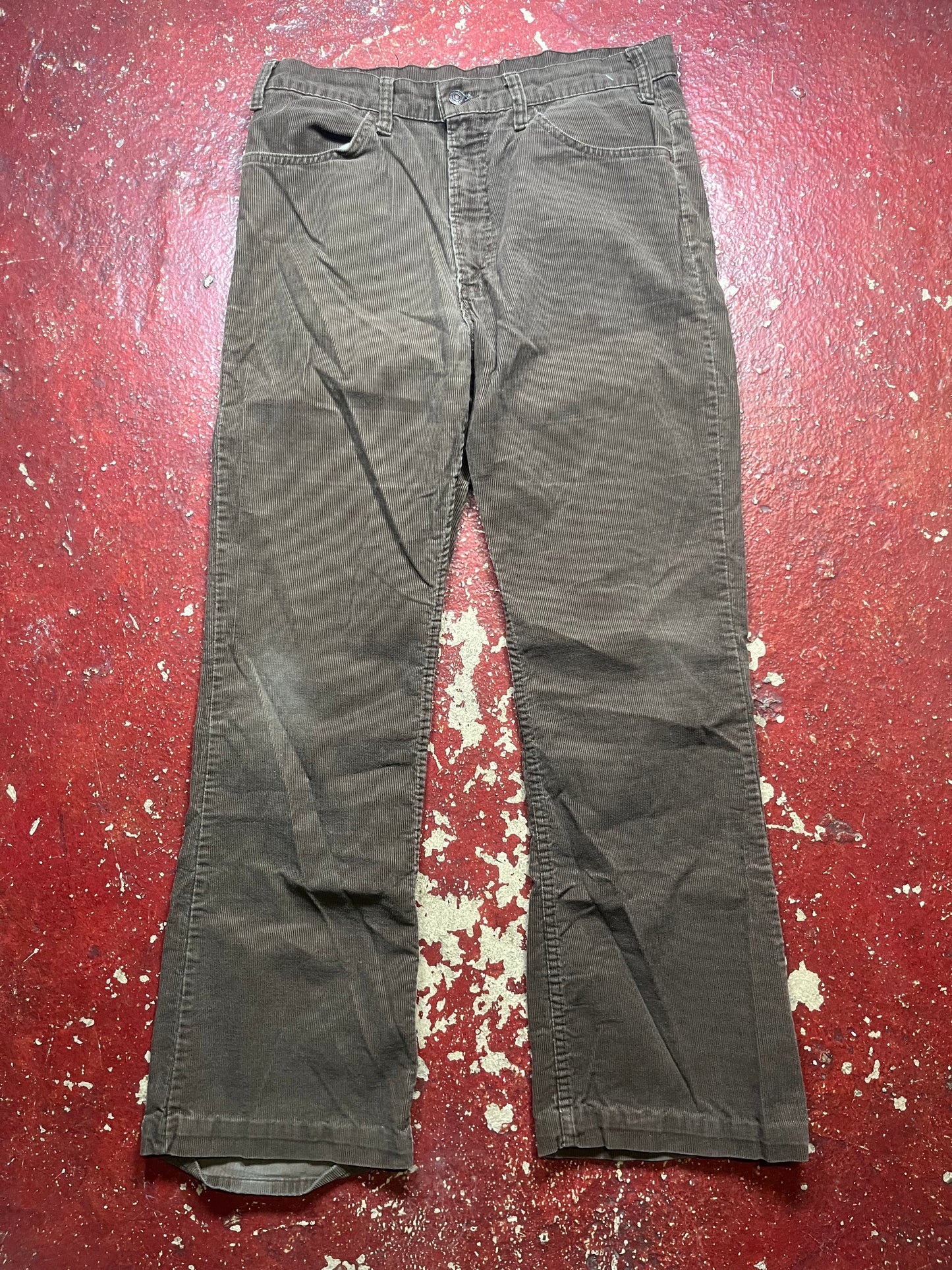 70s Levis Brown Corduroy Pants