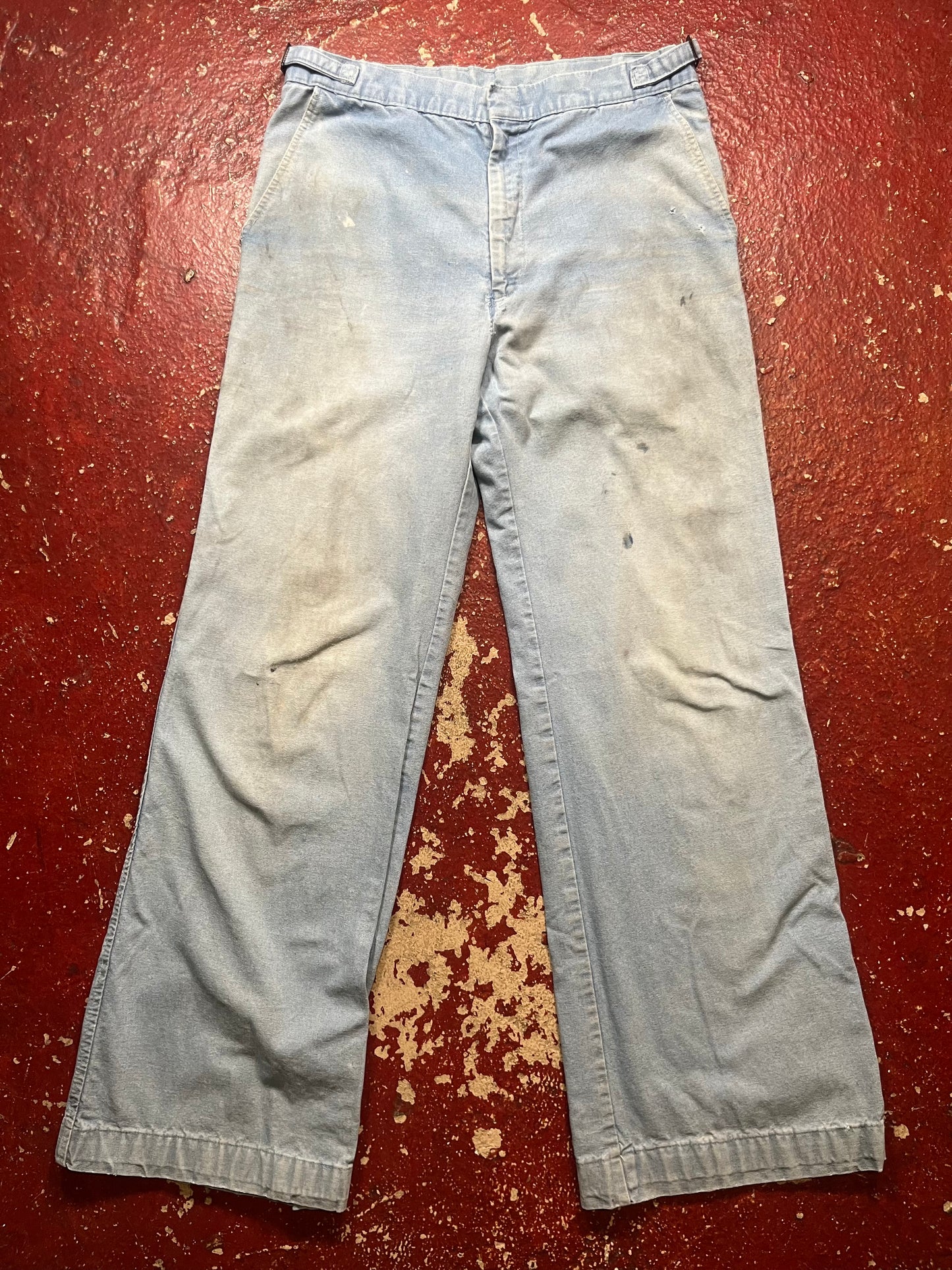 70s Side Buckle Jeans