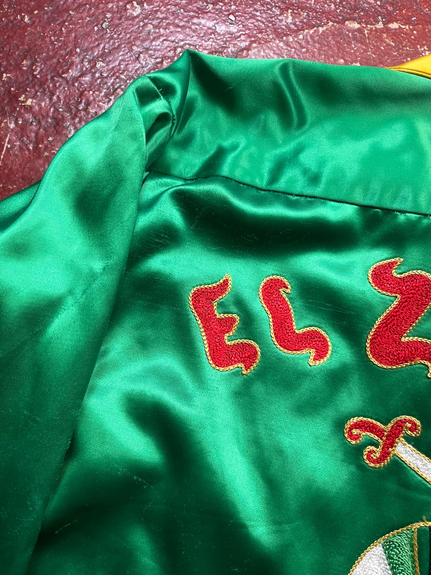 50s Gabardine El Zagal Bowling Jacket