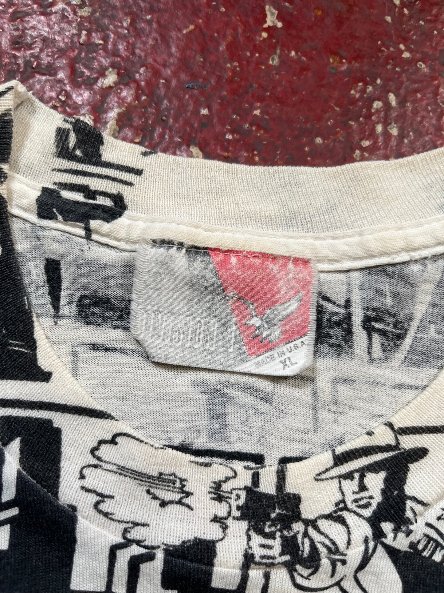 90s Dick Tracy Comic AOP Tee
