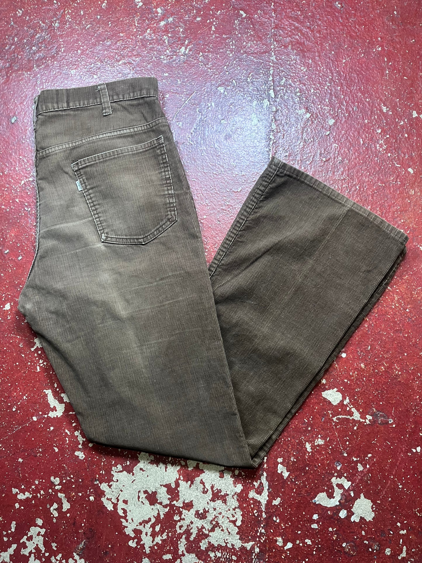 70s Levis Brown Corduroy Pants