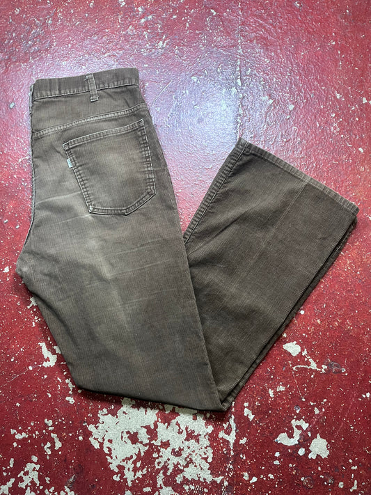 70s Levis Brown Corduroy Pants