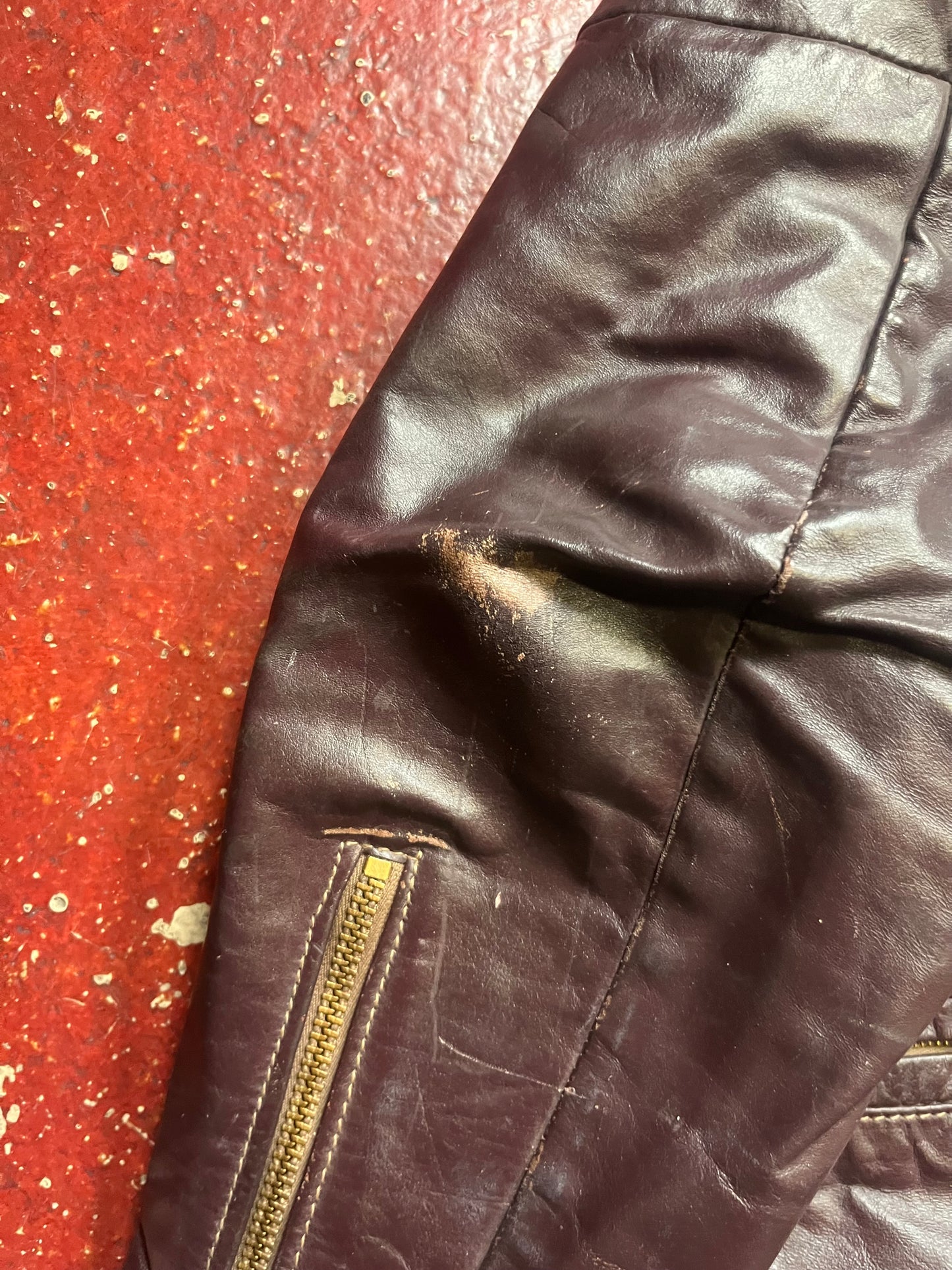 70s/80s Christian Dior Cafe Racer Leather Jacket