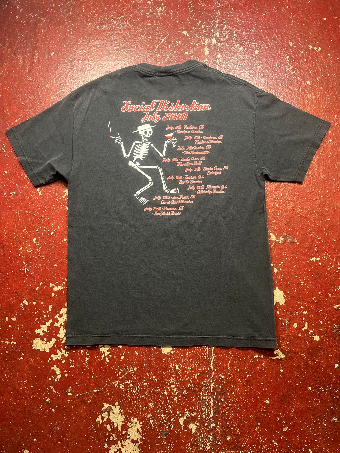 2001 Social Distortion Tee