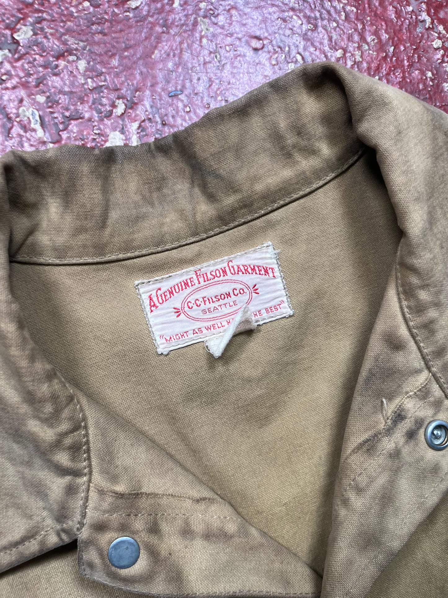 70s Filson Mackinaw Cruiser Jacket