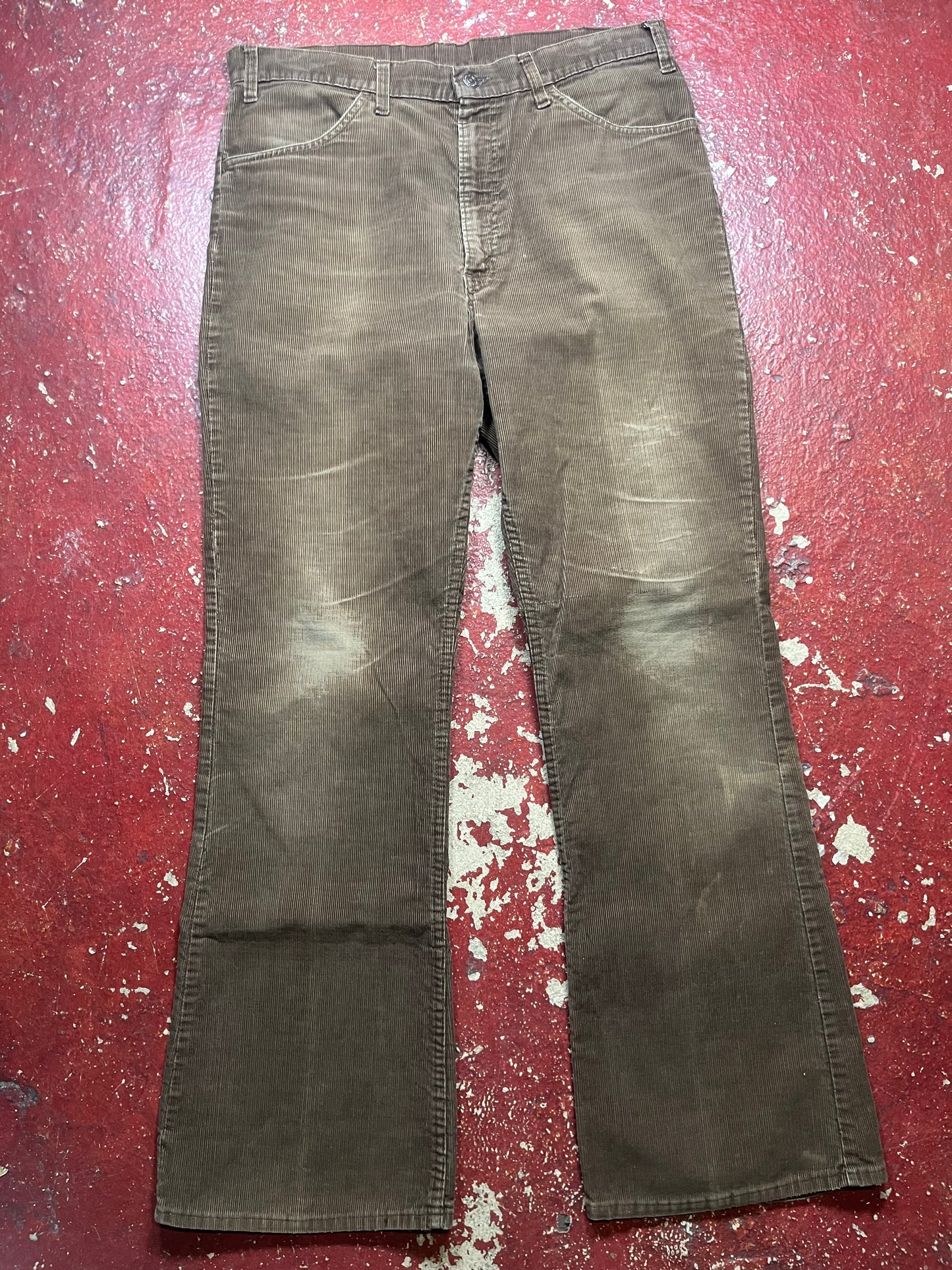 70s Levis Brown Corduroy Pants