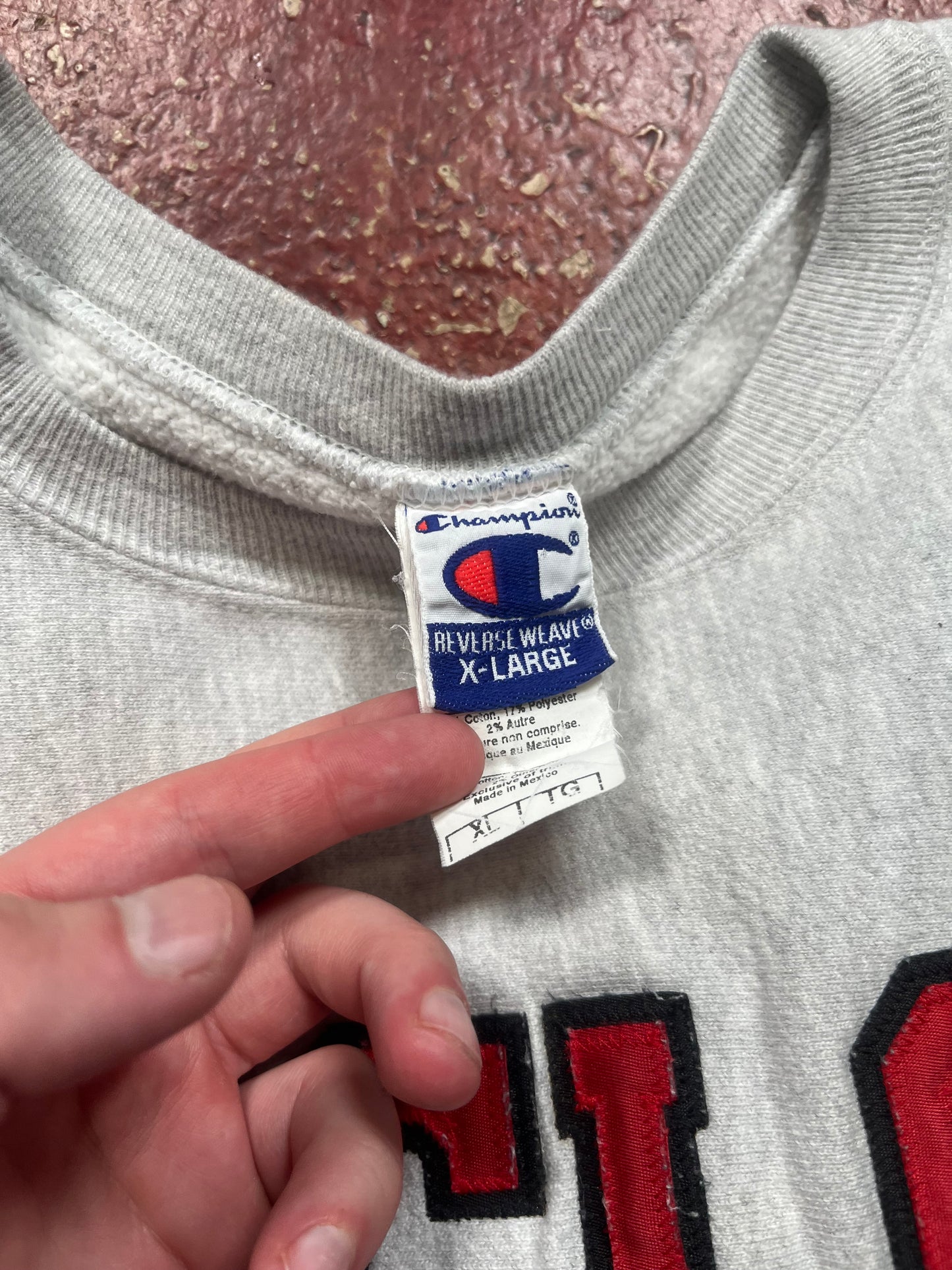 90s Champion Reverse Weave St. Cloud Crewneck