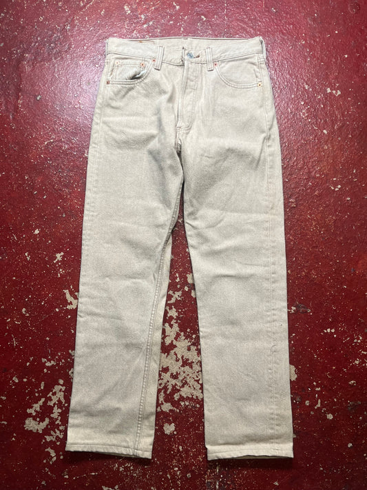 90s Levis 501s Khaki Jeans