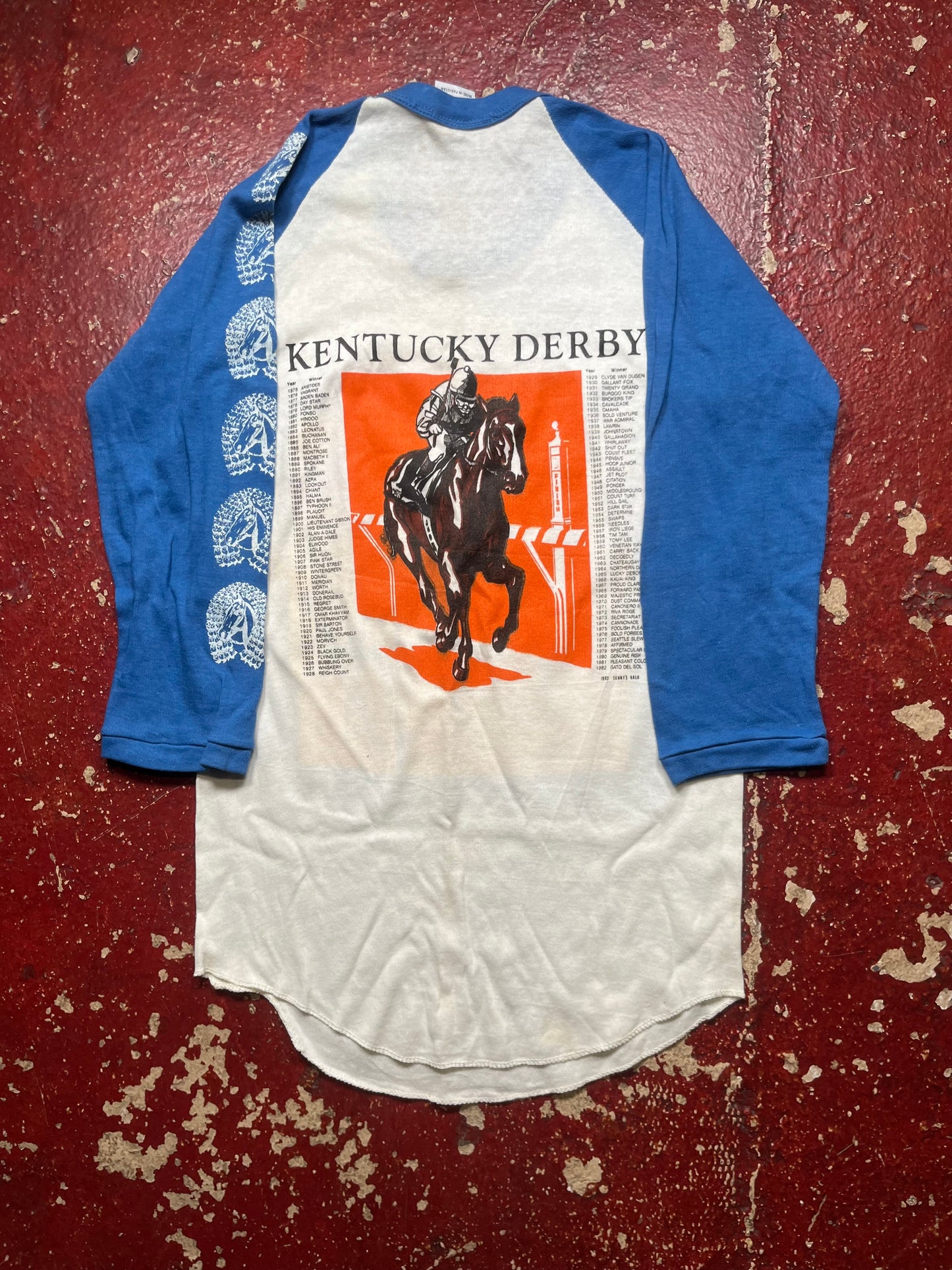 1984 Kentucky Derby Raglan Shirt