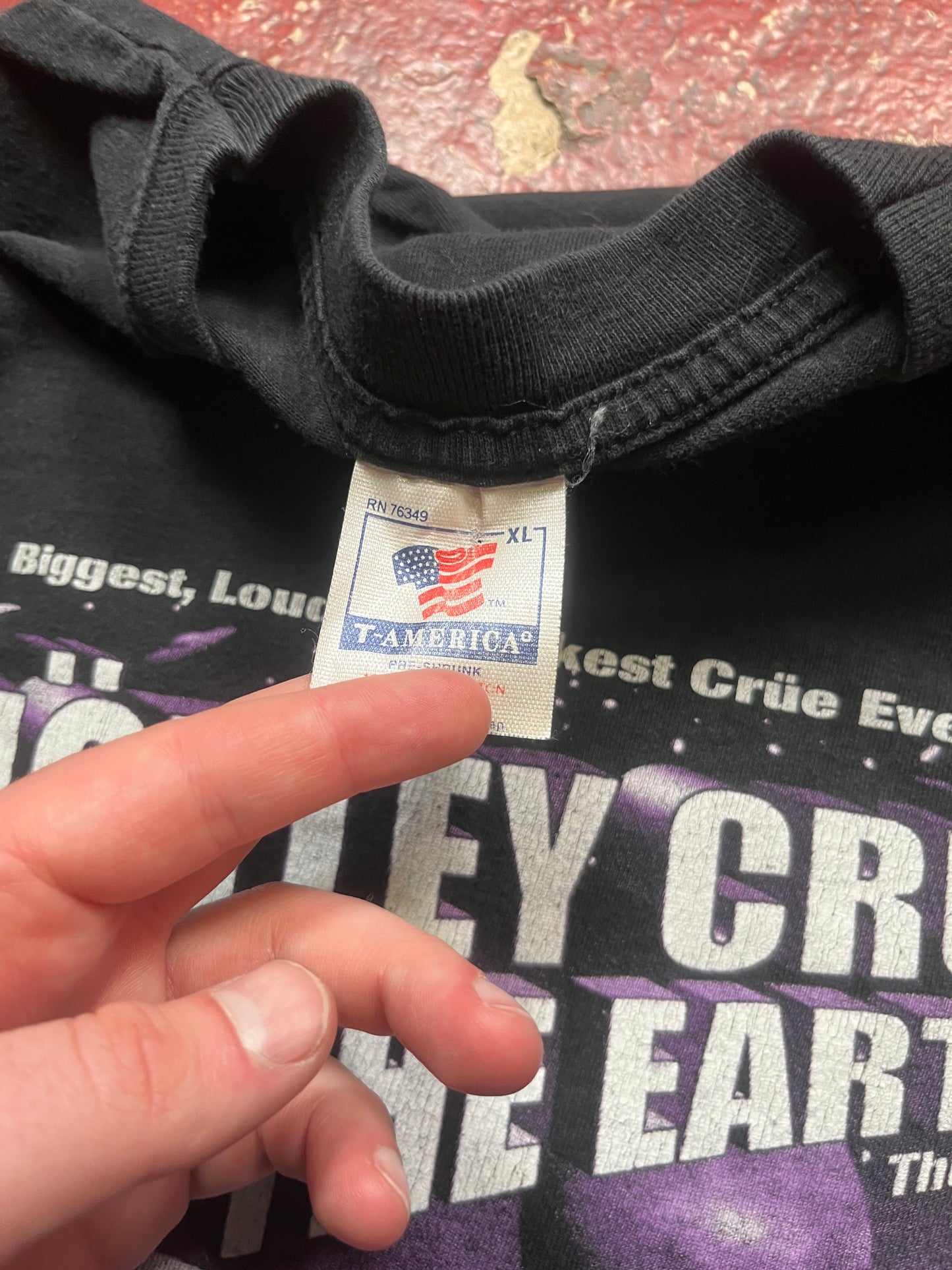 90s Motley Crue Vs The Earth Tee