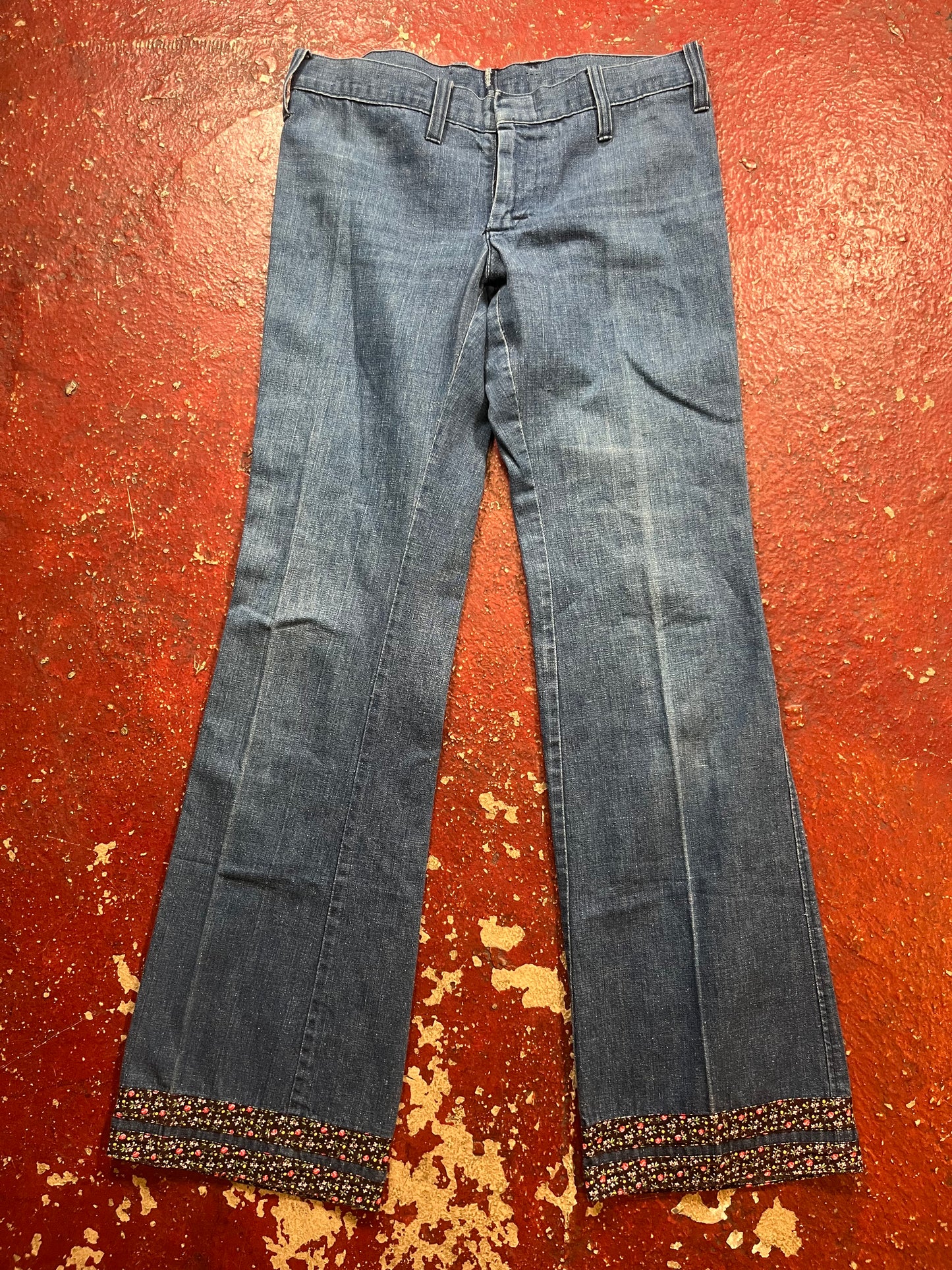 70s Lowrise Bell Bottom Pants