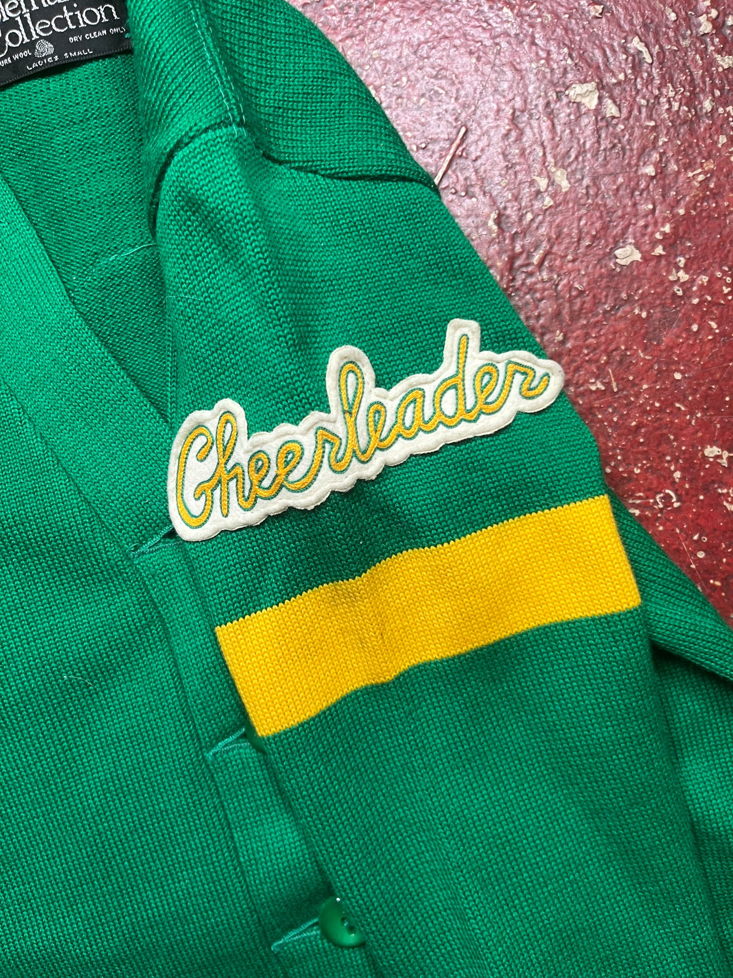 1981 Cheerleaders Wool Cardigan
