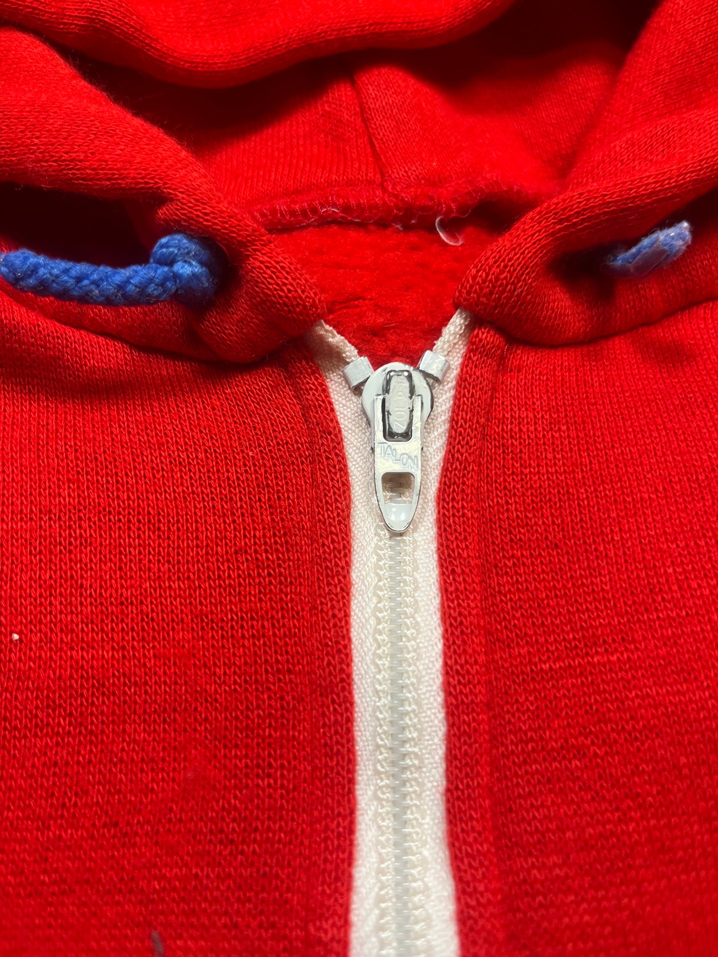 70s Full Zip Up “84” Hoodie