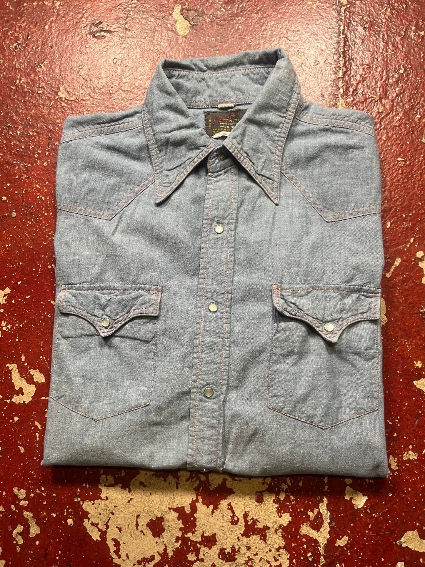 60s/70s Champion Western Pearl Snap Shirt