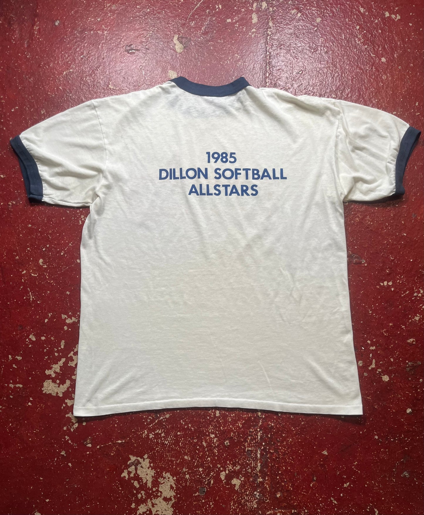 1985 Bud Light Softball Allstars Ringer Tee