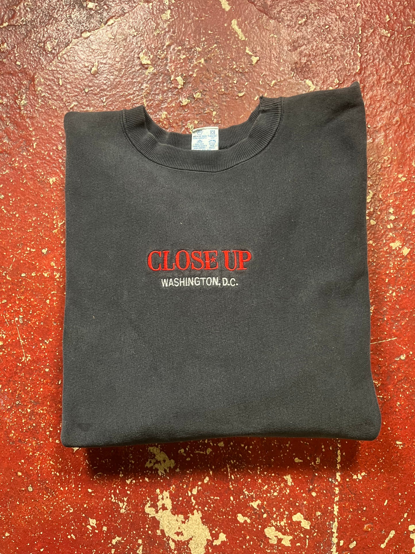 90s Champion Reverse Weave Close Up Crewneck