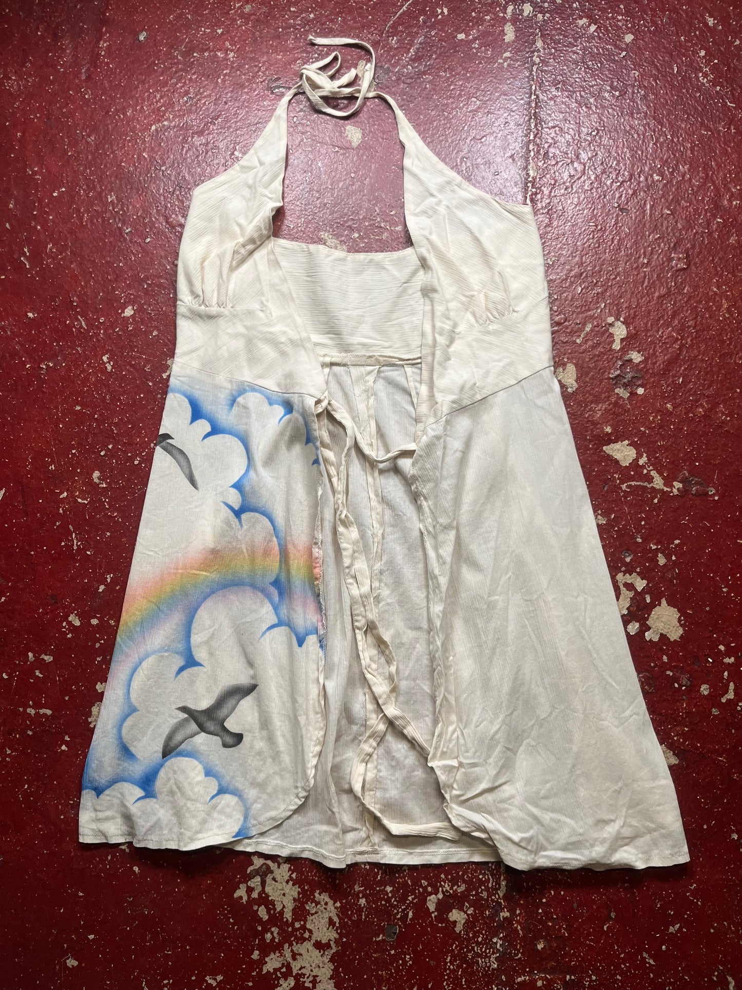70s Sunshine Hawaii Beach Dress