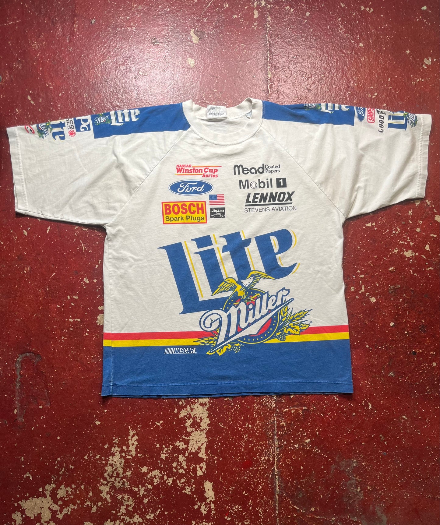 90s Miller Lite Nascar Tee