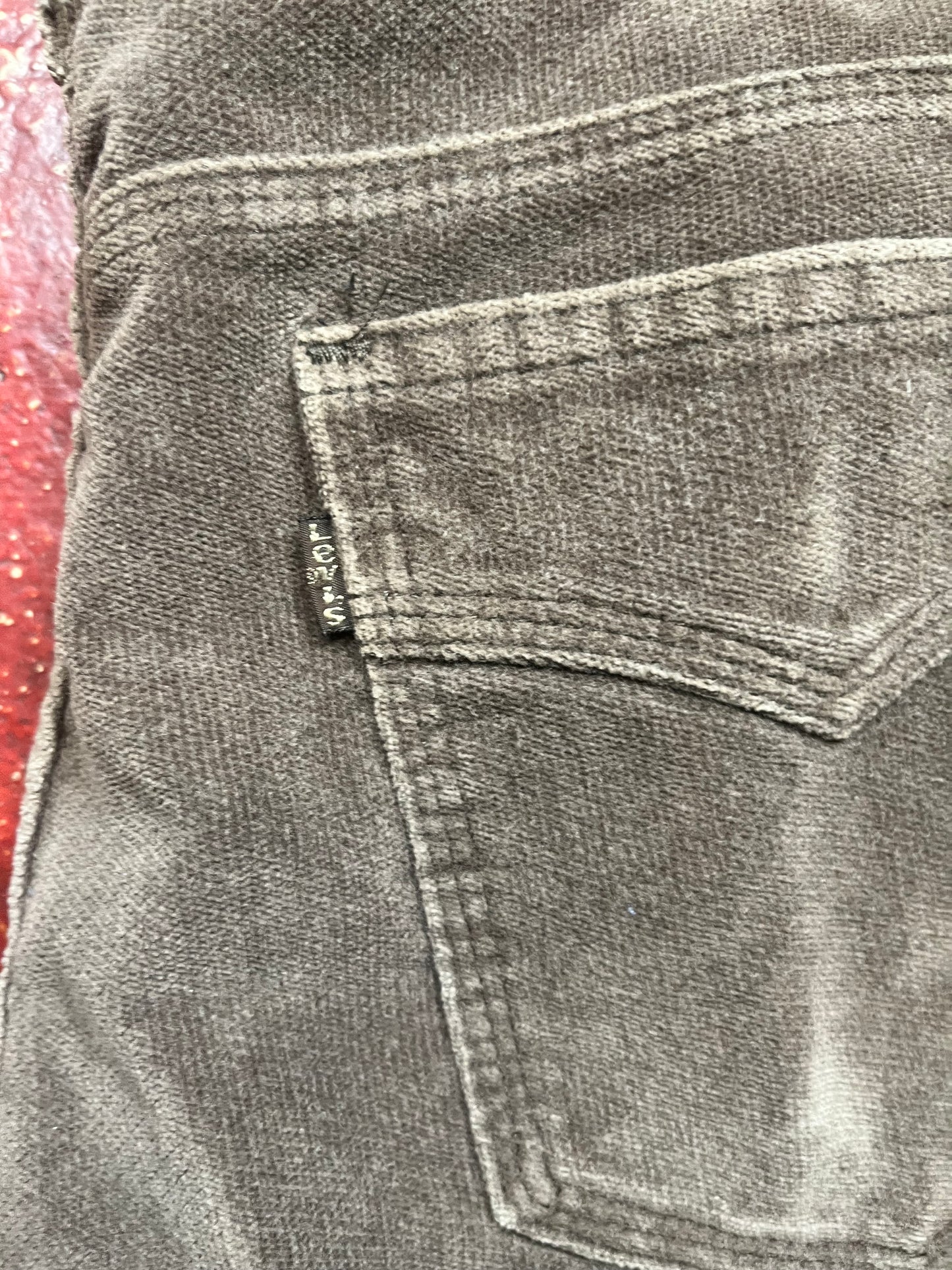 70s Levi’s Movin On Corduroy Brown Pants
