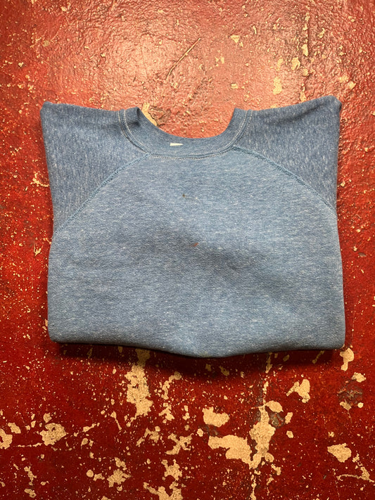 70s Montgomery Ward Blue Crewneck