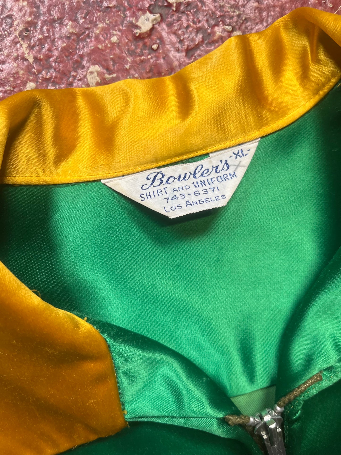 50s Gabardine El Zagal Bowling Jacket