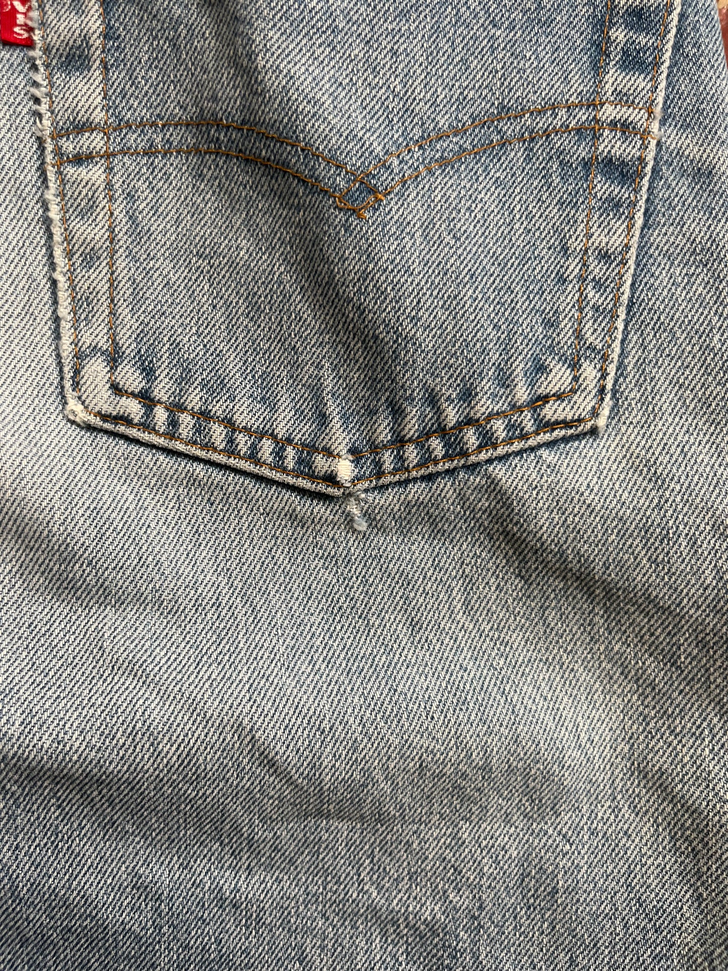 80s Levis 501s Redline Jeans