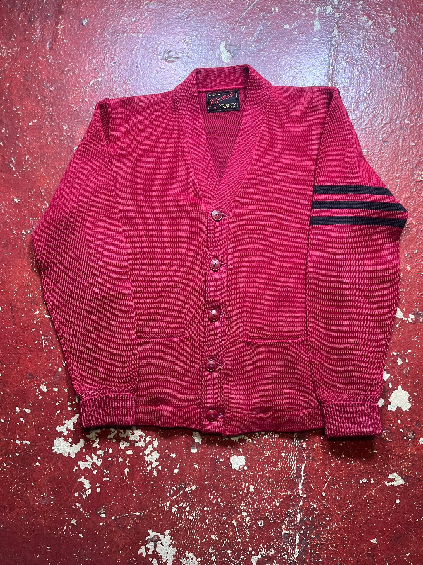 50s Wil Wite Wool Cardigan