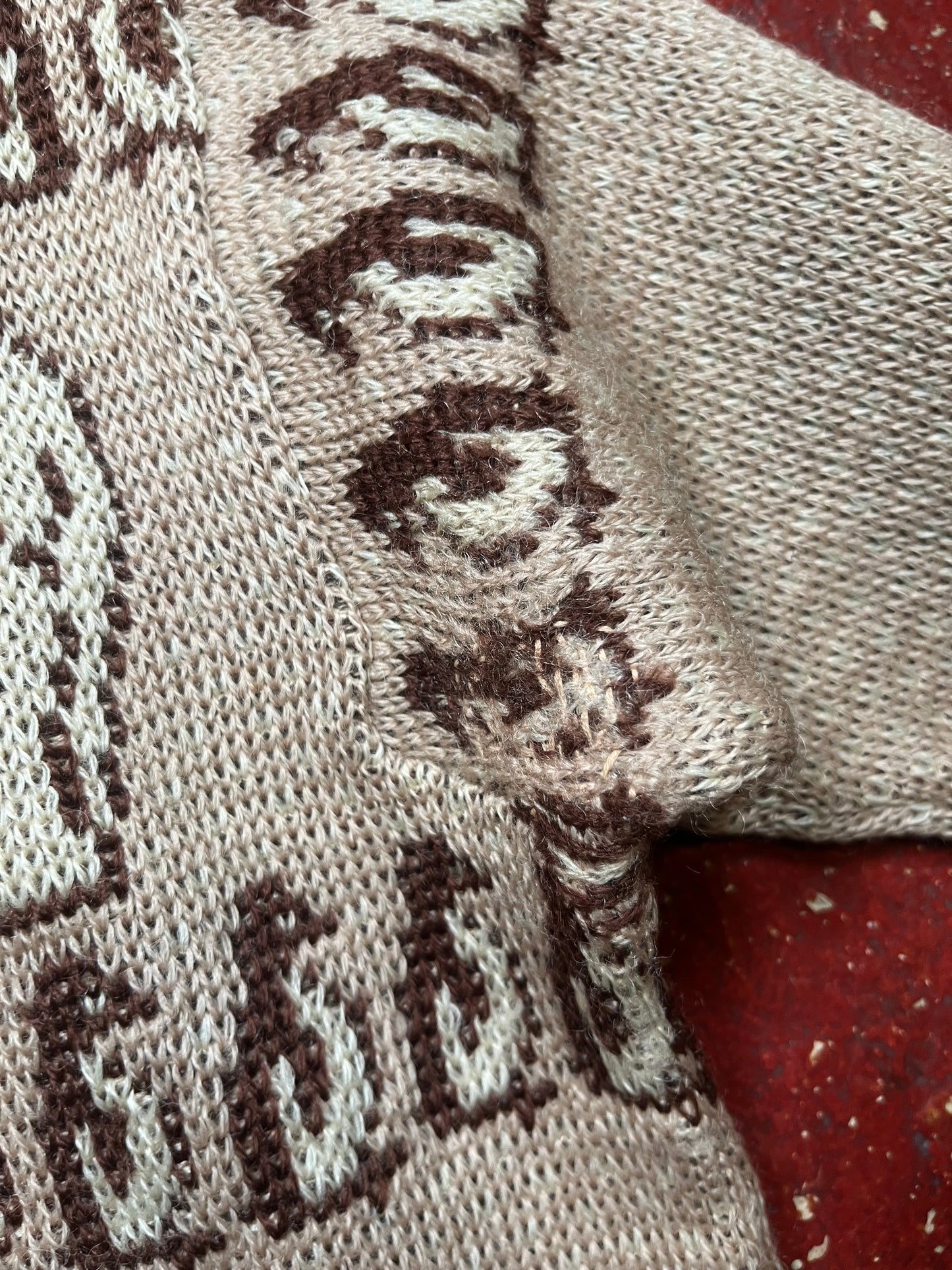 40s Jantzen Arctic Print Sweater