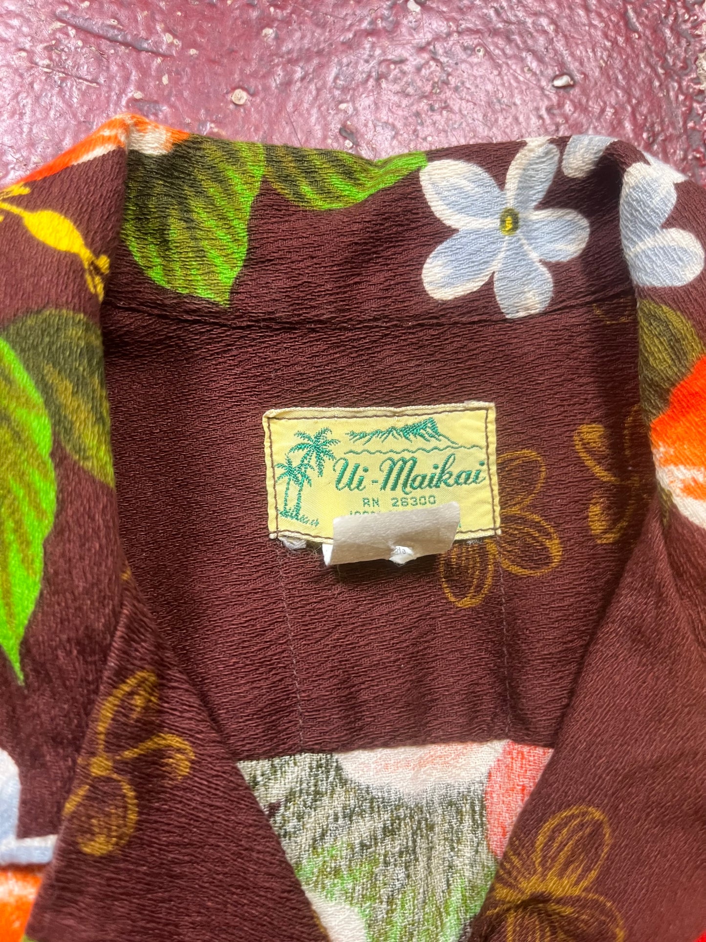 60s Ui-Miakai Hawaiian Shirt