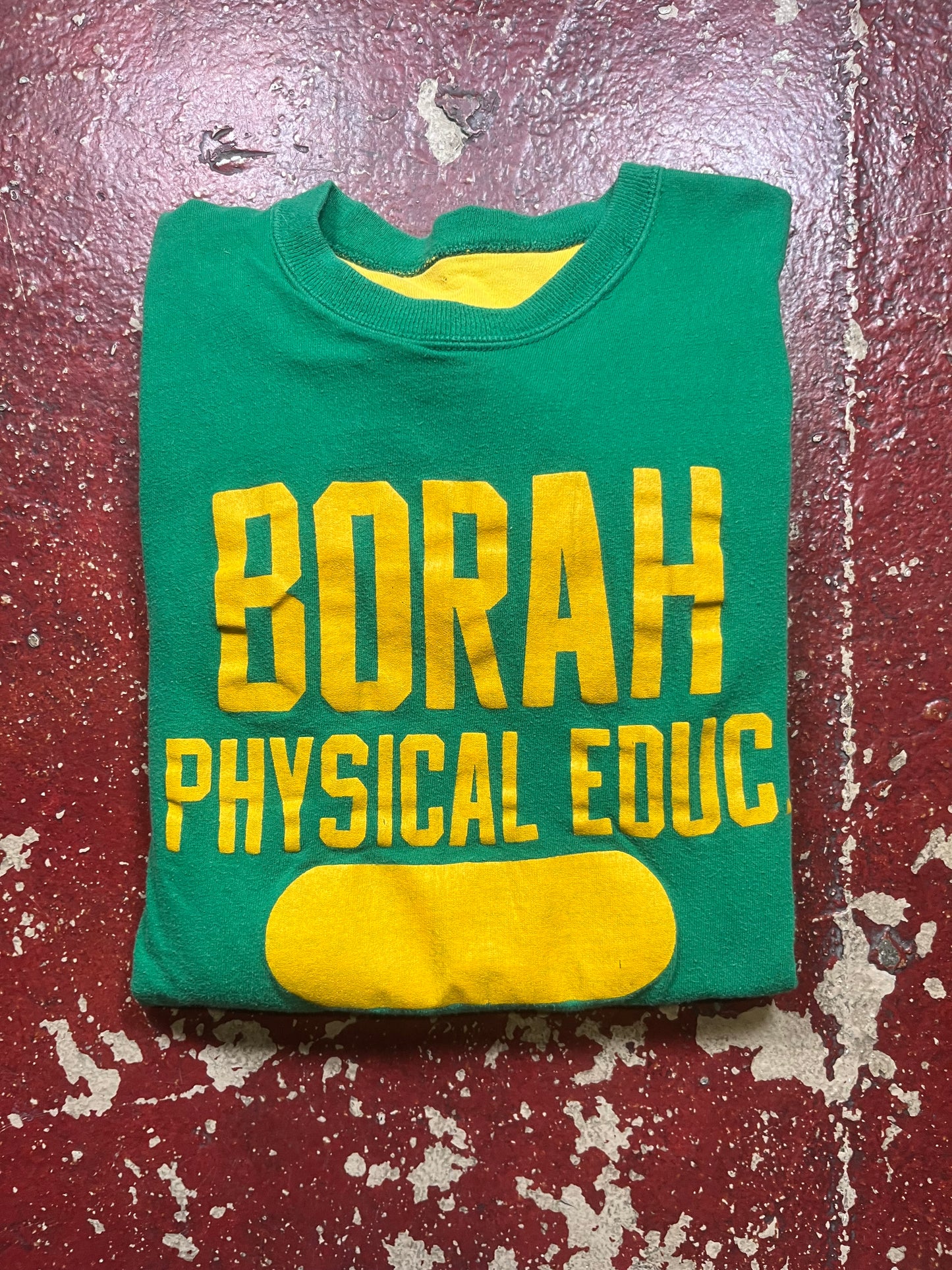 70s/80s Borah Physical Education Double Face Shirt