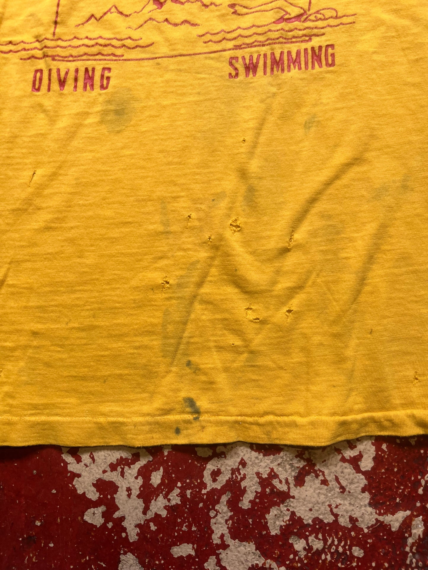 1971 Champion Denver Swimming Open Tee