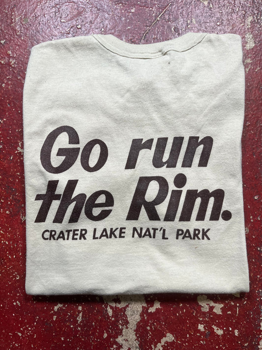 70s/80s Crater Lake “Go Run The Rim” Tee