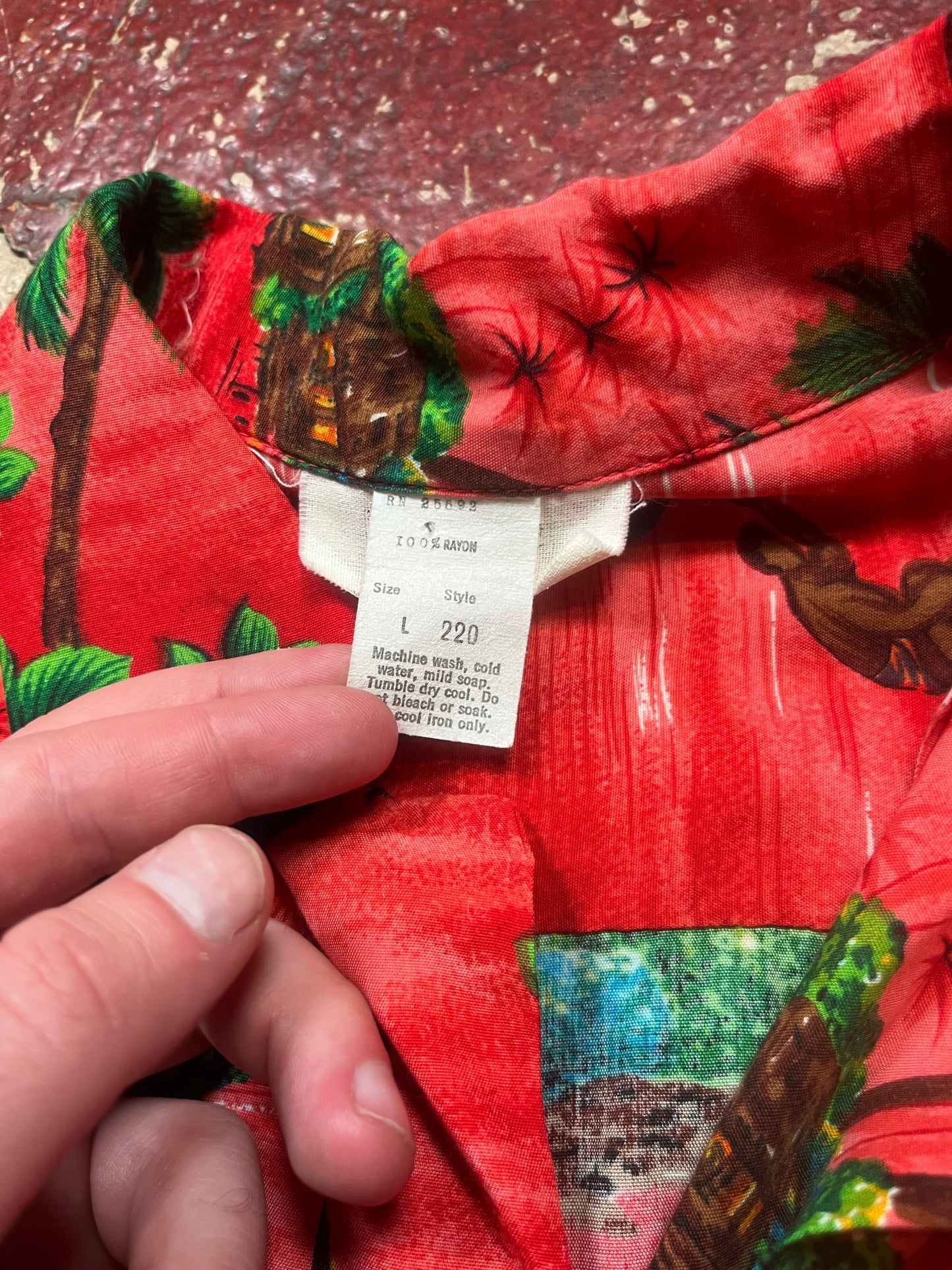 60s/70s Rayon Hawaiian Shirt
