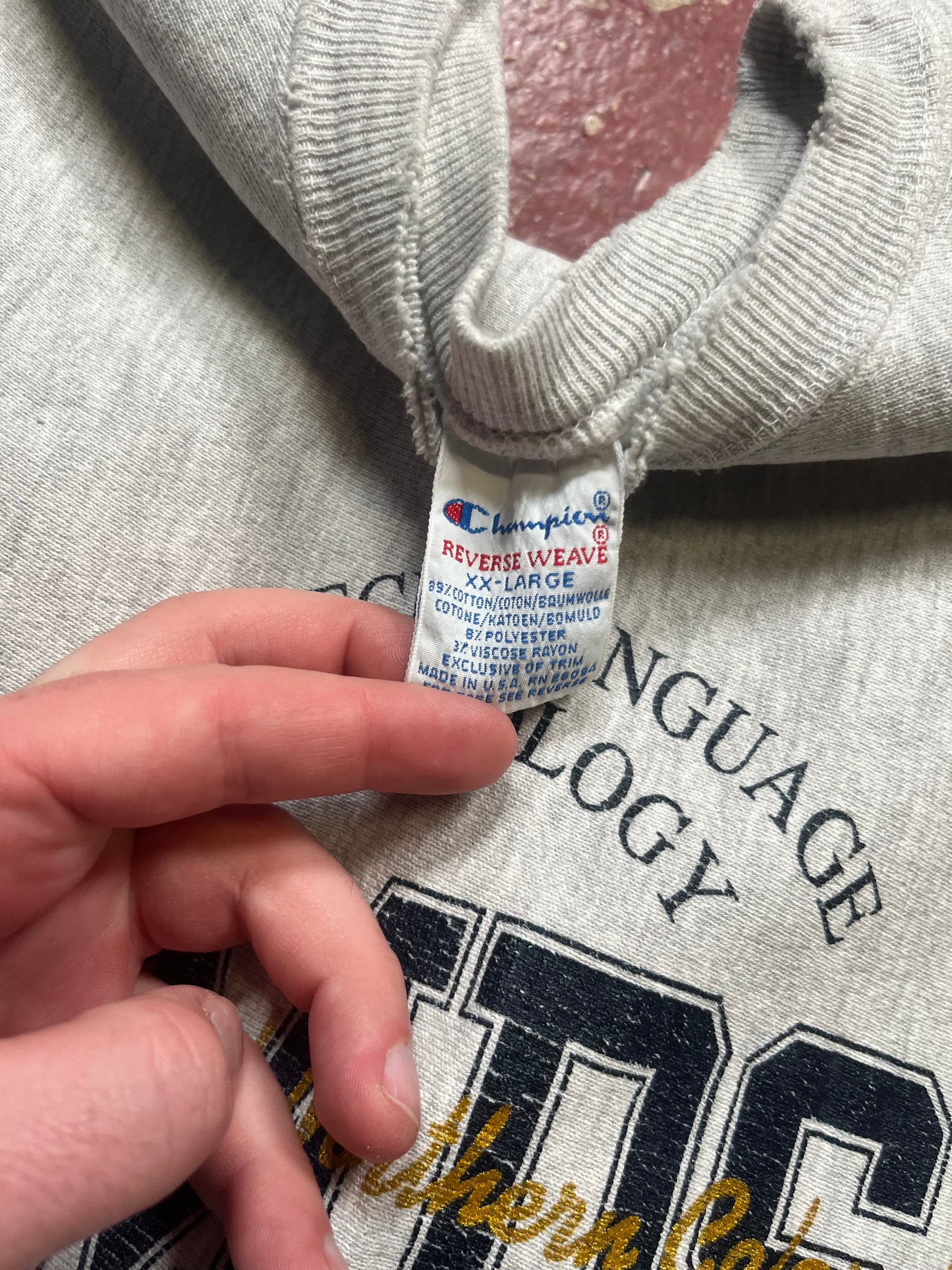 90s Champion Reverse Weave Northern Colorado Crewneck