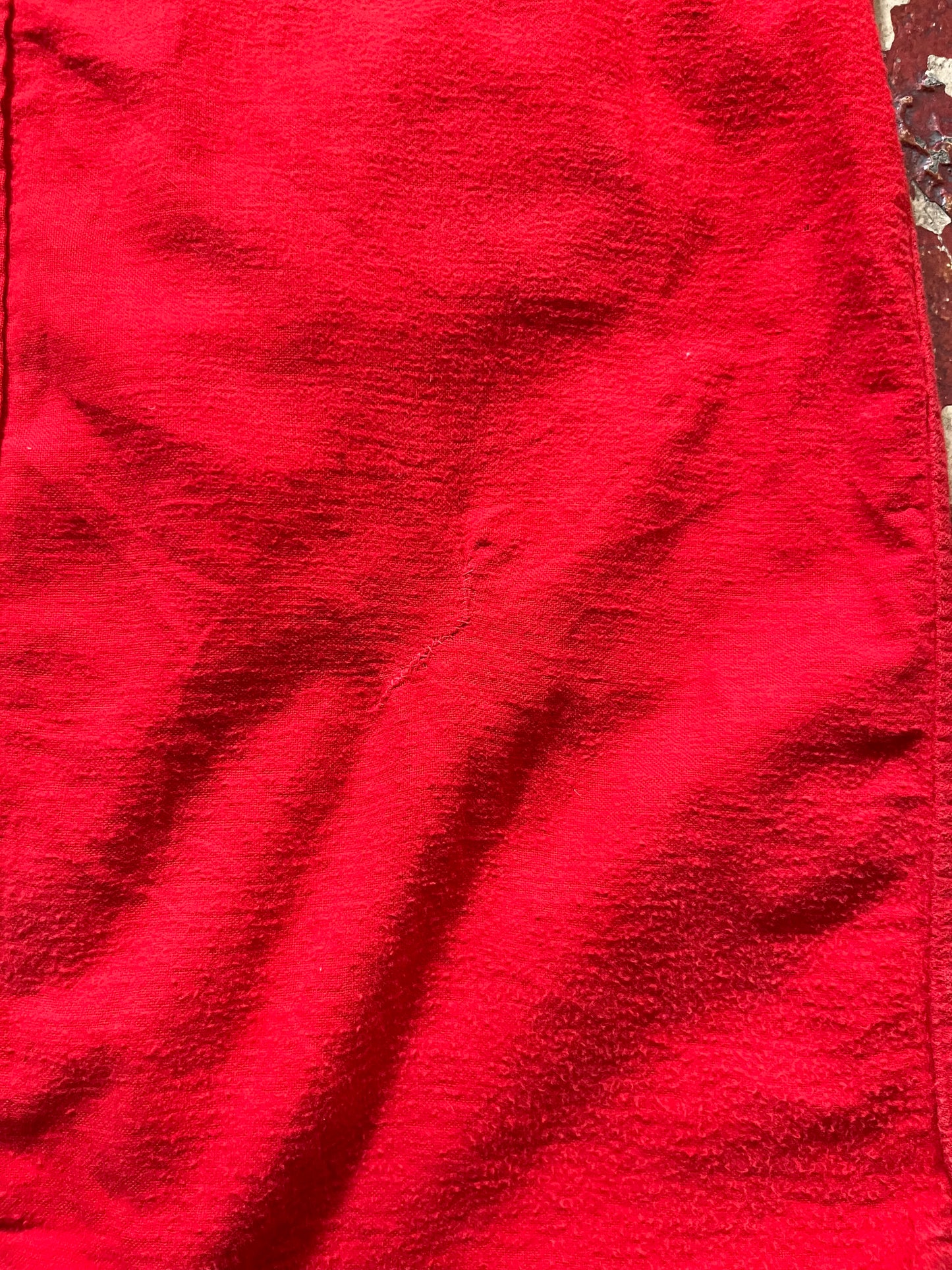 50s Winter King Red Short Sleeve Shirt