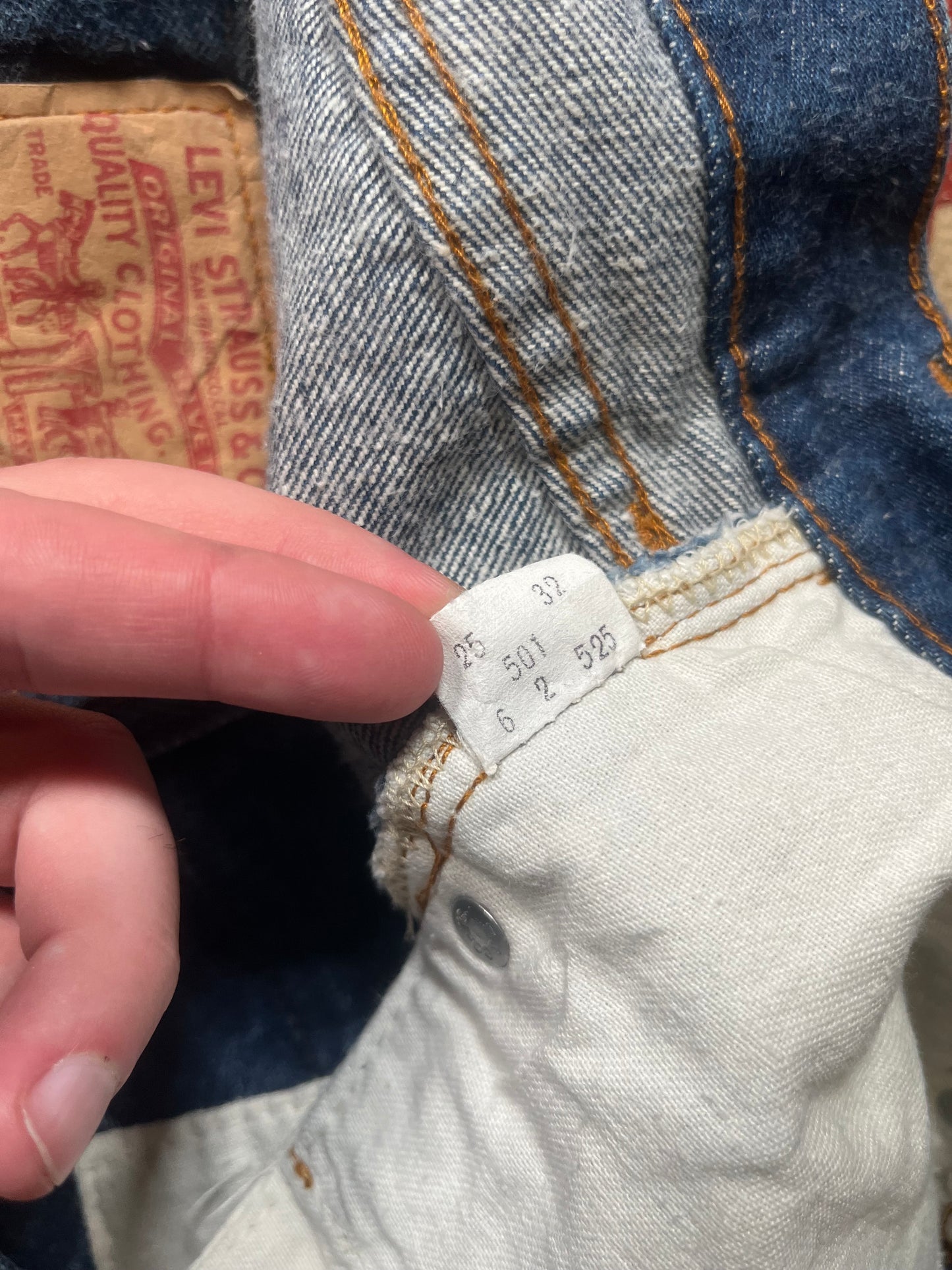 80s Levi’s 501s Jeans