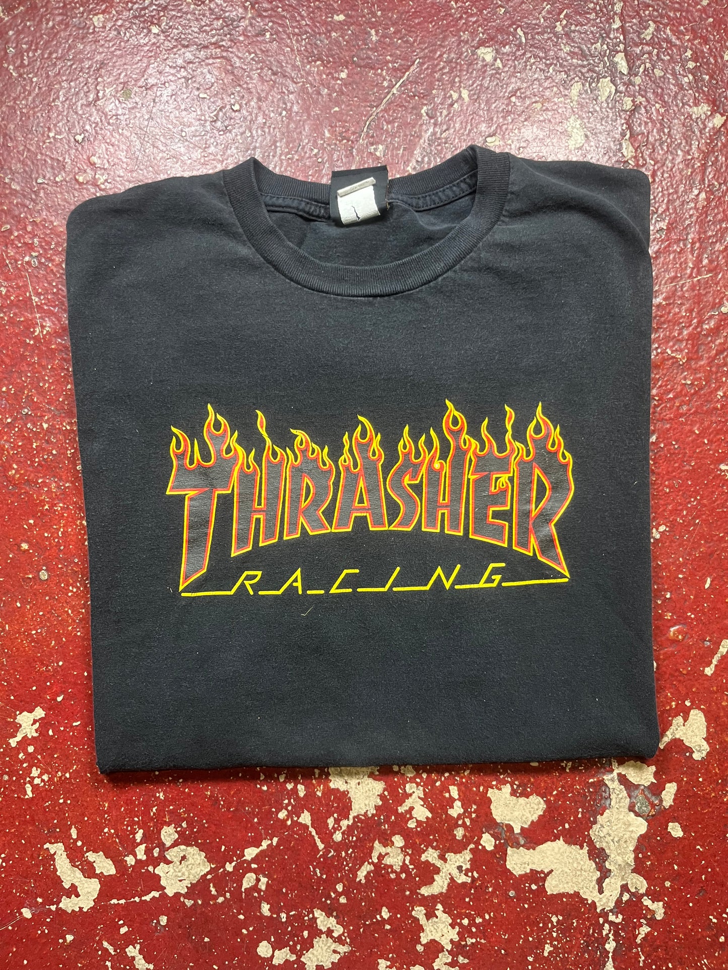 90s/00s Thrasher Racing Staff Tee