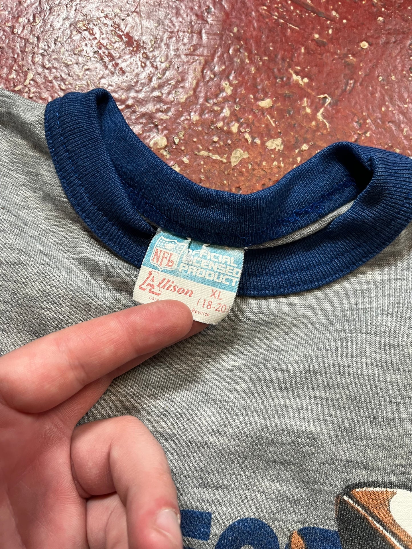 80s Chargers Quarter Sleeve Shirt