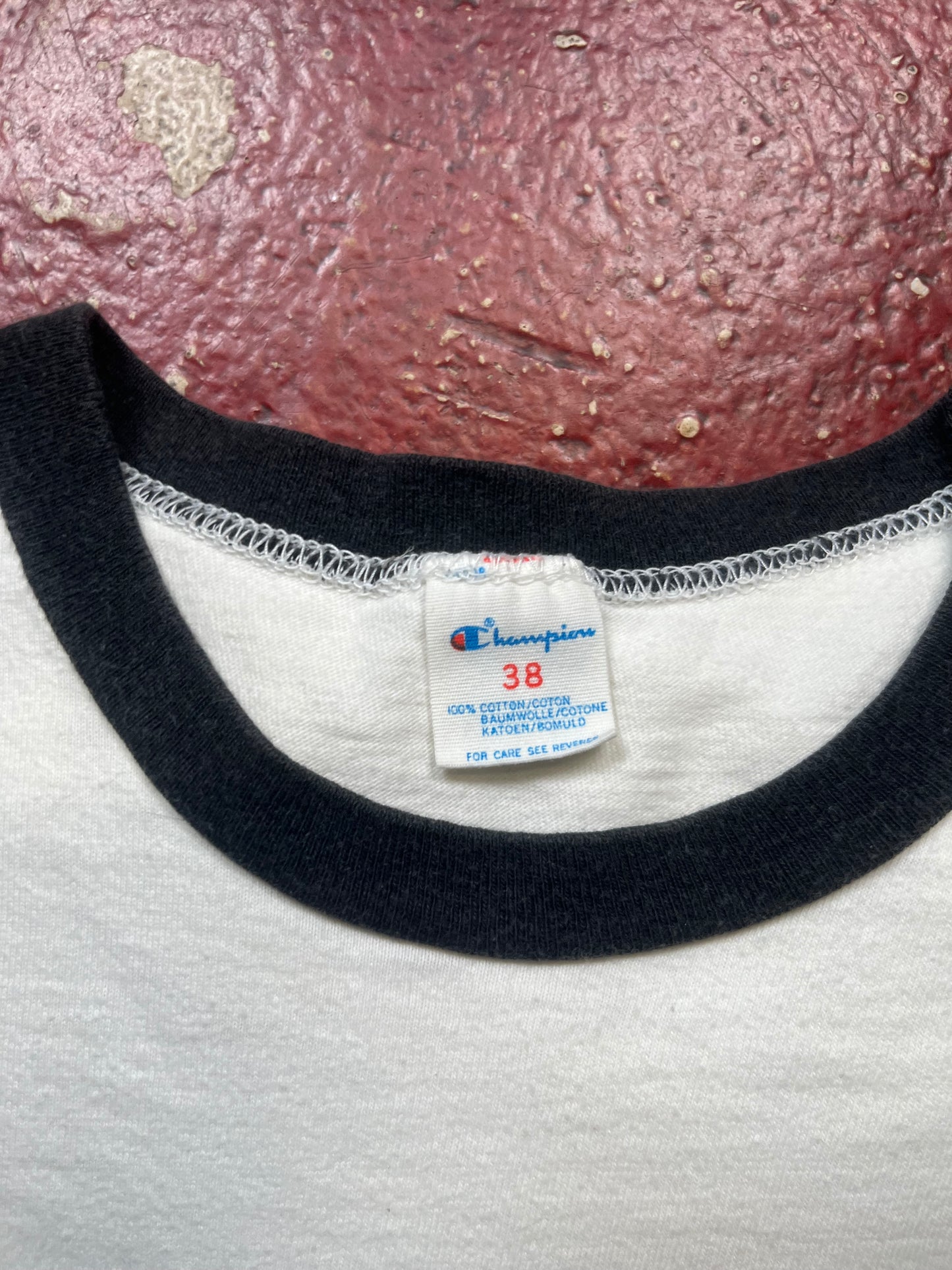 80s Champion North Ringer Tee