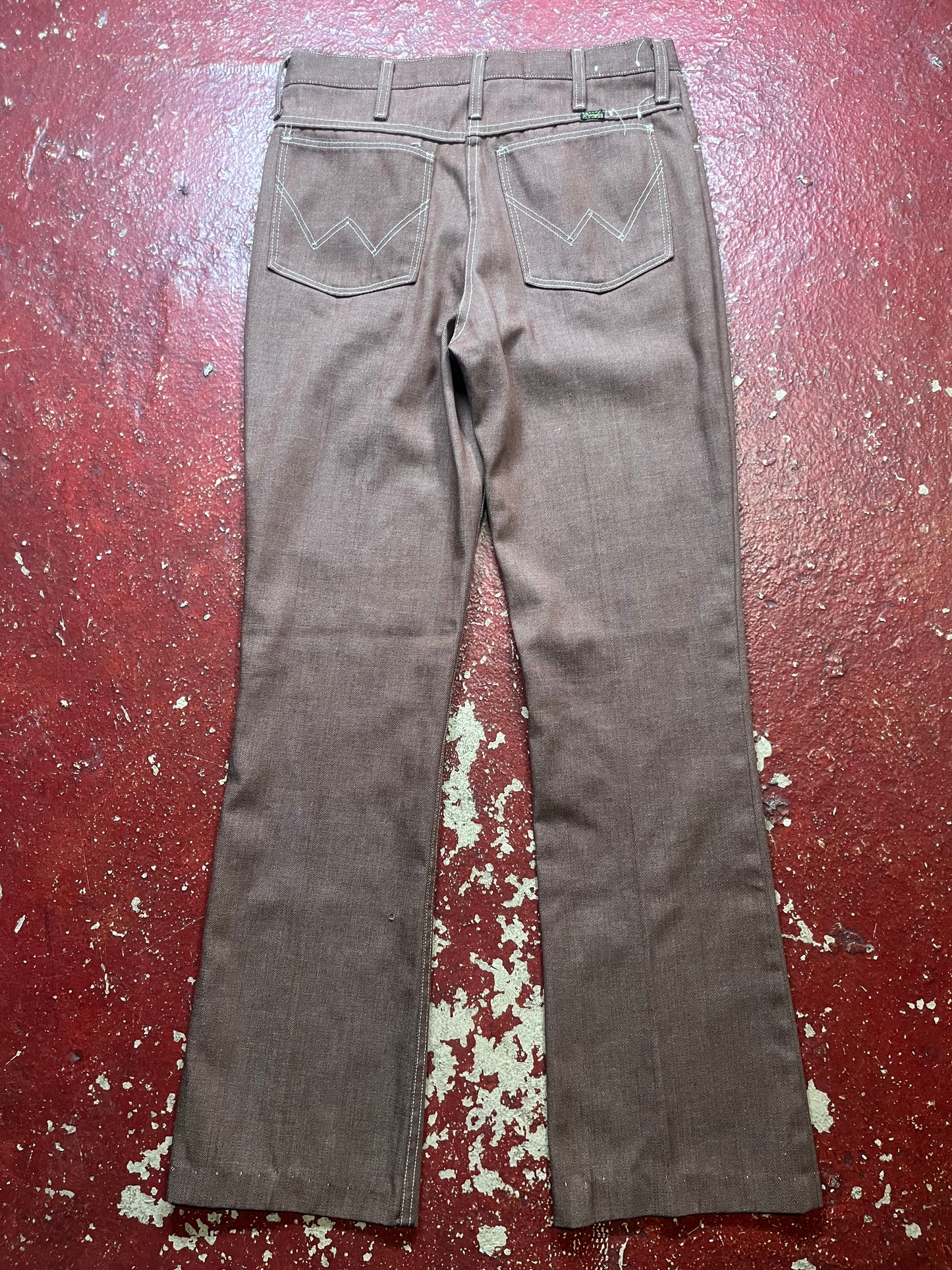 70s Wranglers Brown Pants