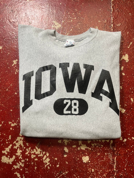 90s Champion Reverse Weave Iowa Crewneck