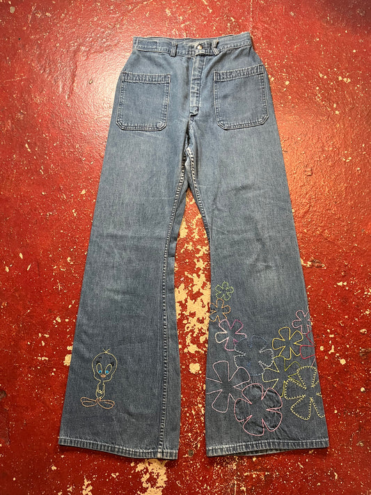 70s Seafarers Bell Bottom Jeans